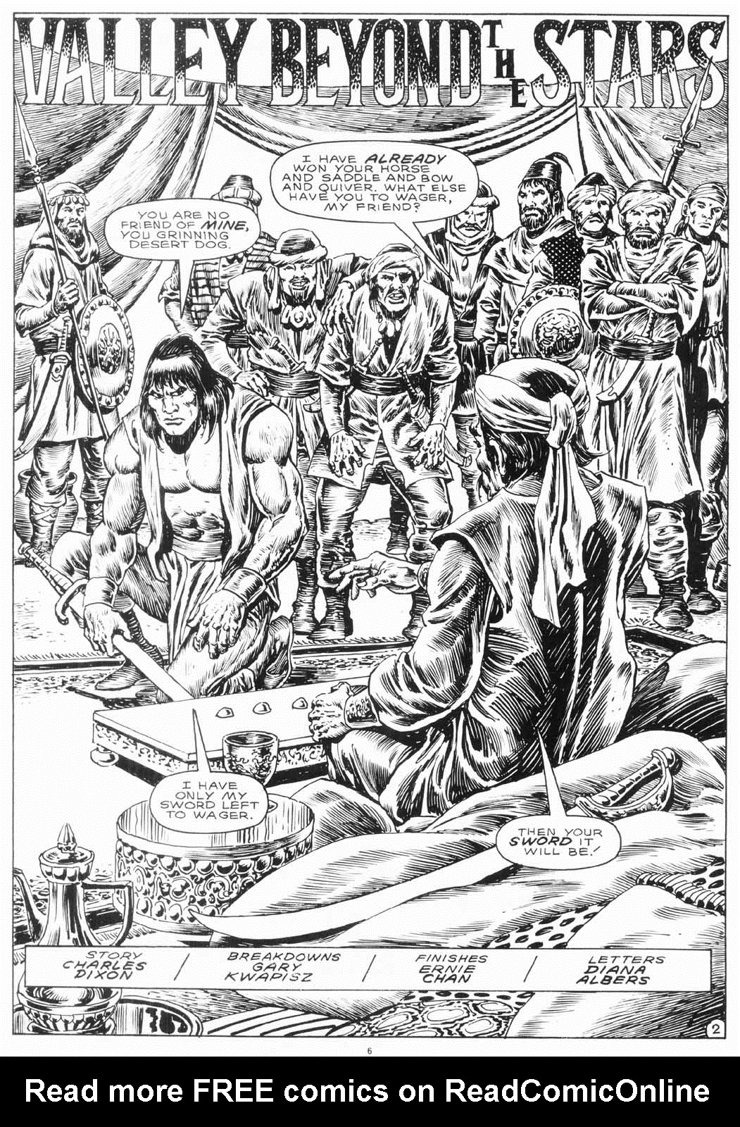 Read online The Savage Sword Of Conan comic -  Issue #152 - 8