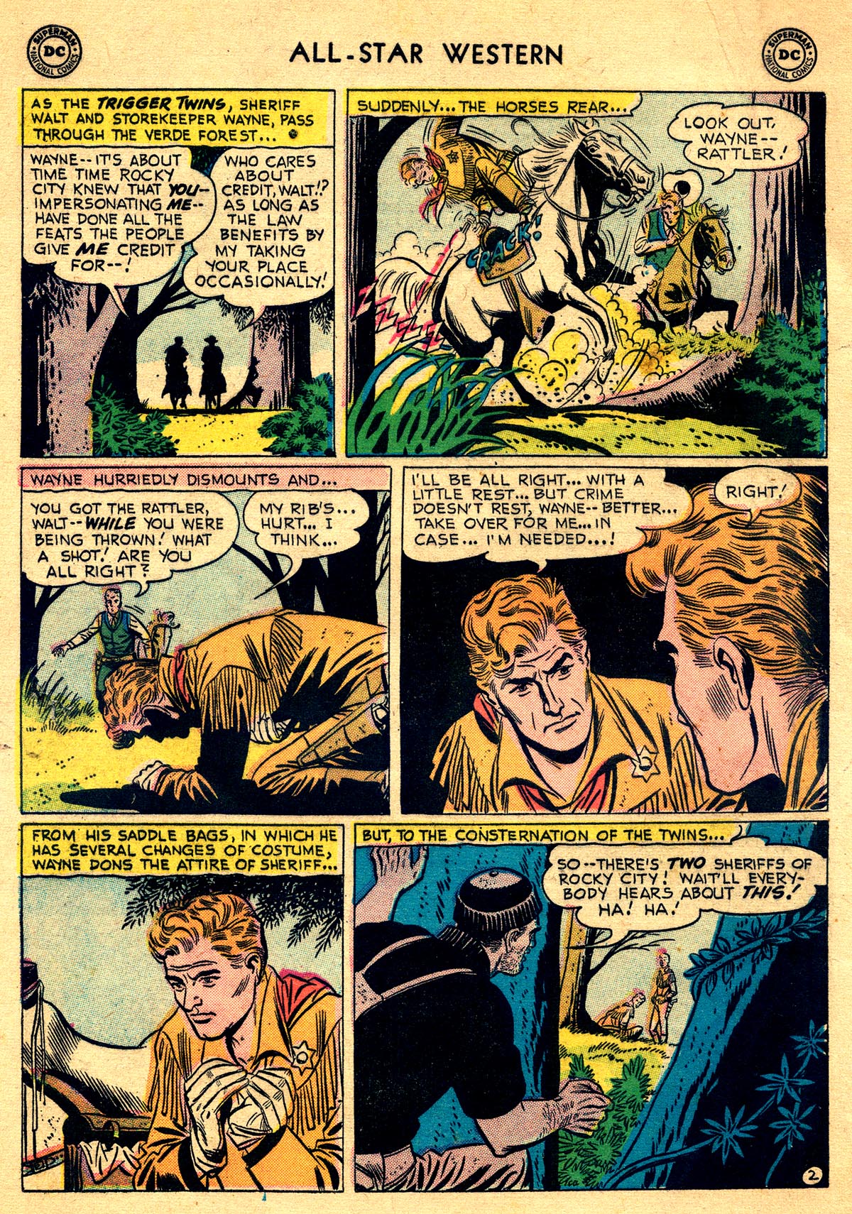 Read online All-Star Western (1951) comic -  Issue #93 - 4