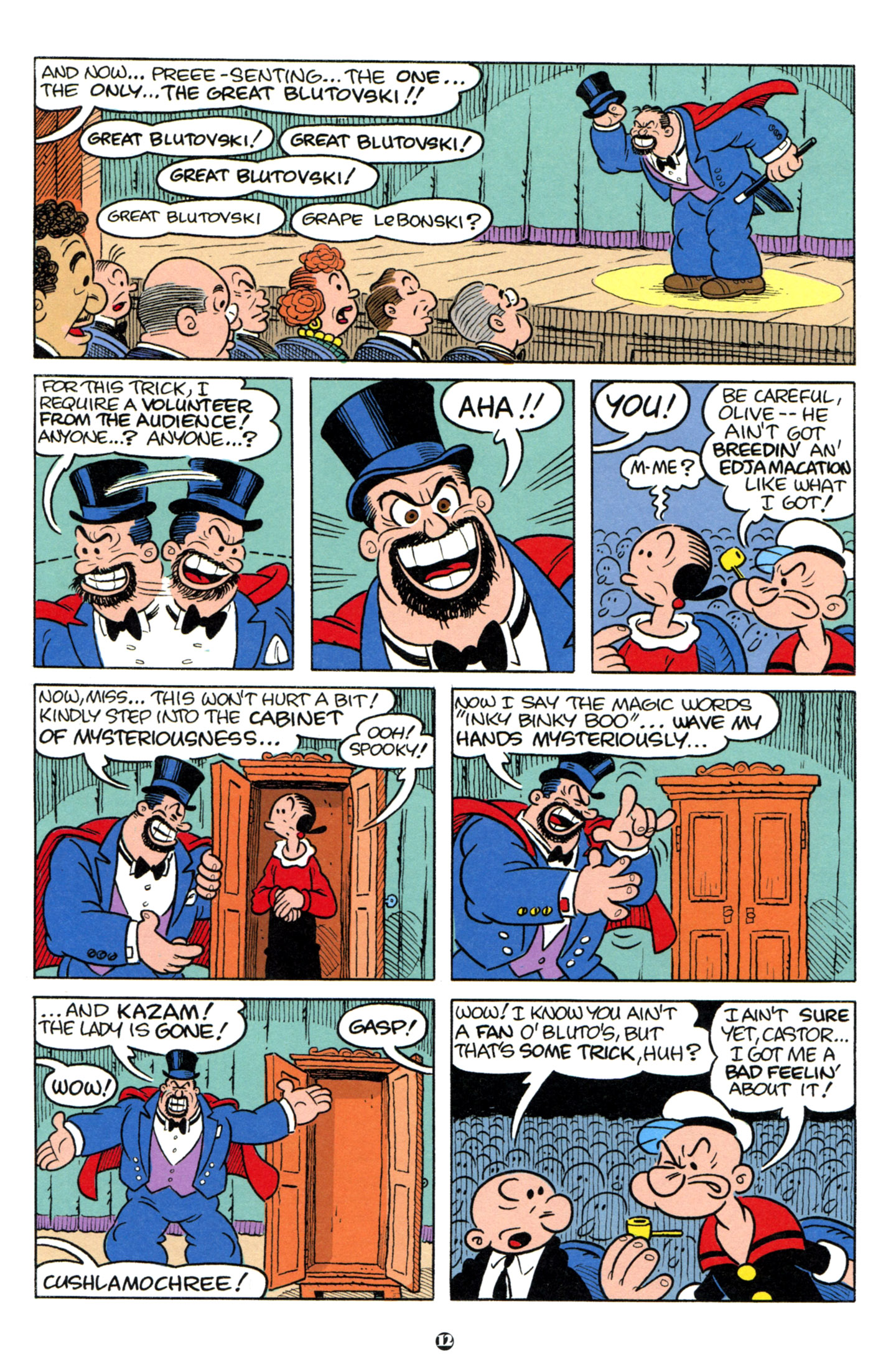 Read online Popeye (2012) comic -  Issue #11 - 14