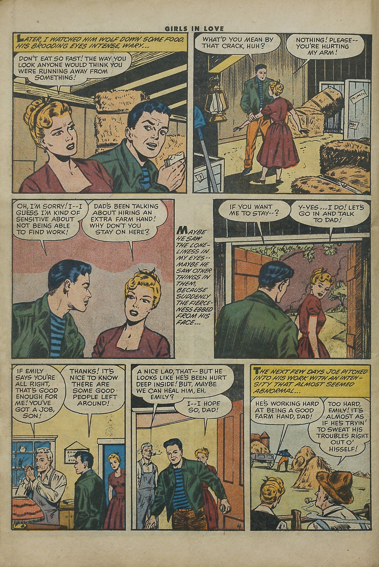 Read online Girls in Love (1955) comic -  Issue #52 - 6