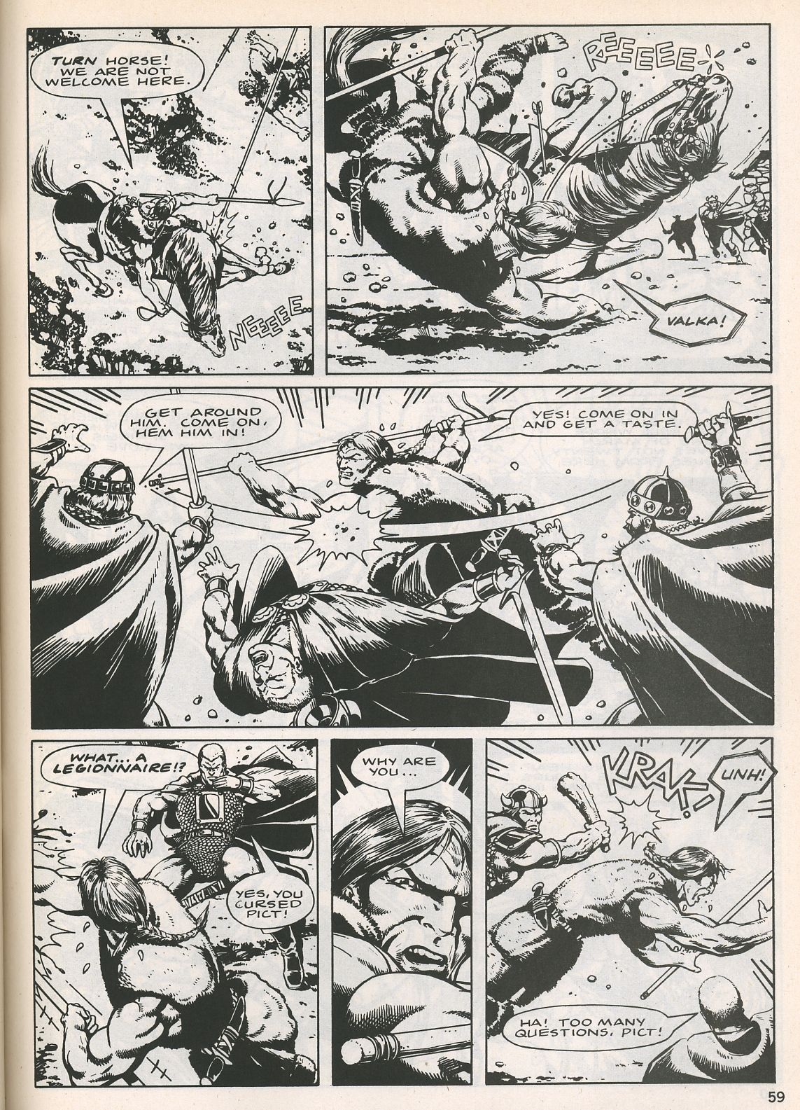 The Savage Sword Of Conan issue 129 - Page 57