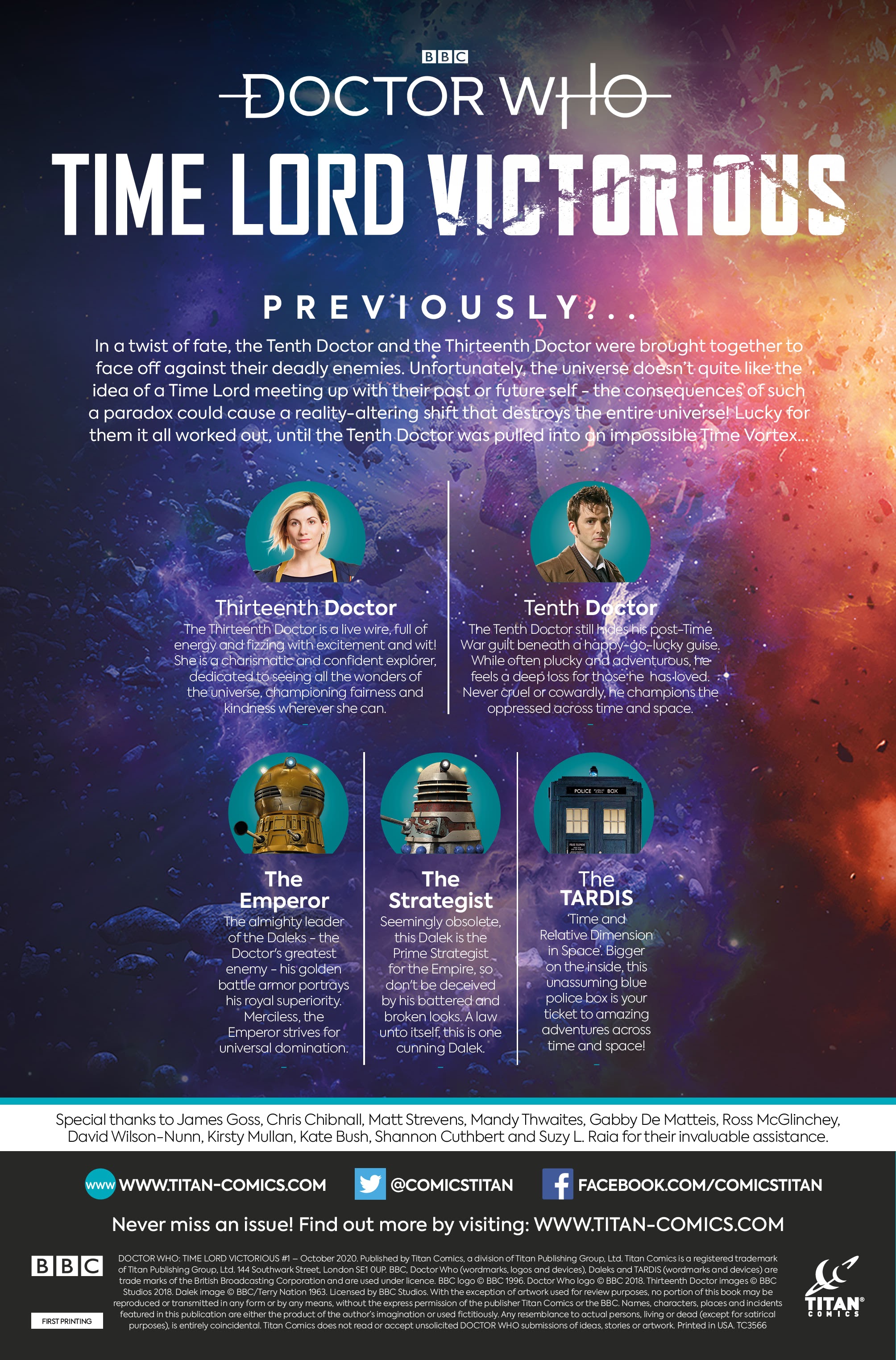Read online Doctor Who: Time Lord Victorious comic -  Issue #1 - 6