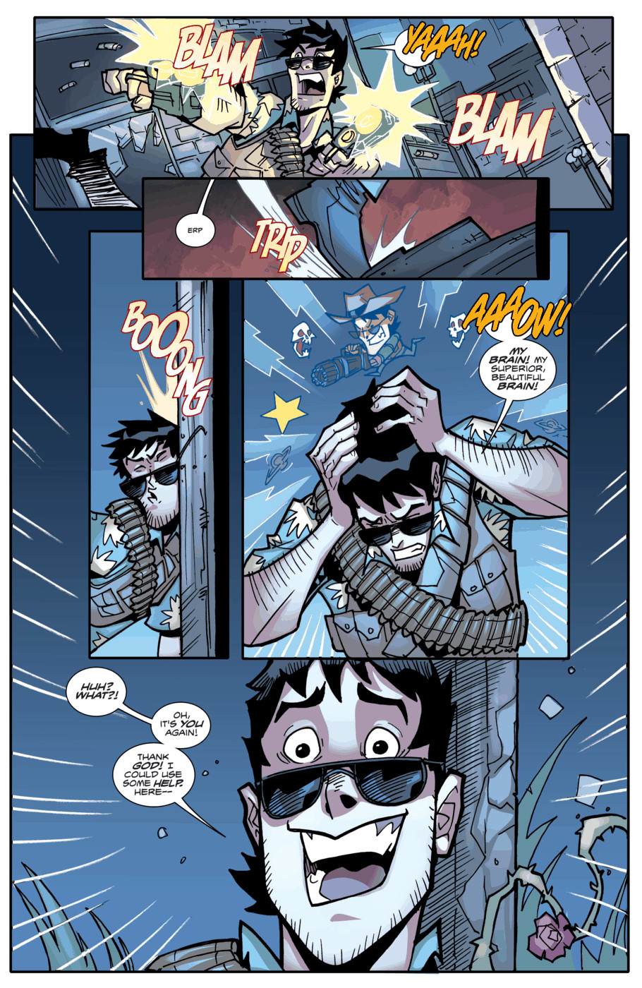 Read online Fanboys vs. Zombies comic -  Issue #6 - 11