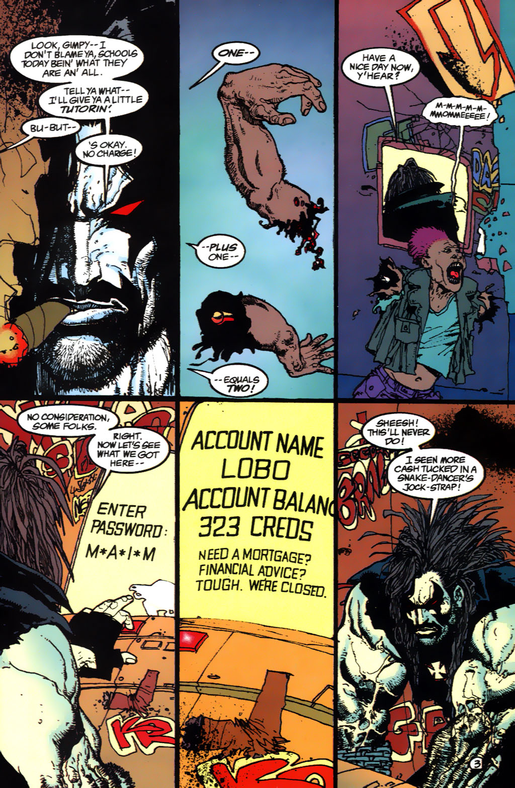 Read online Lobo's Back comic -  Issue #1 - 9