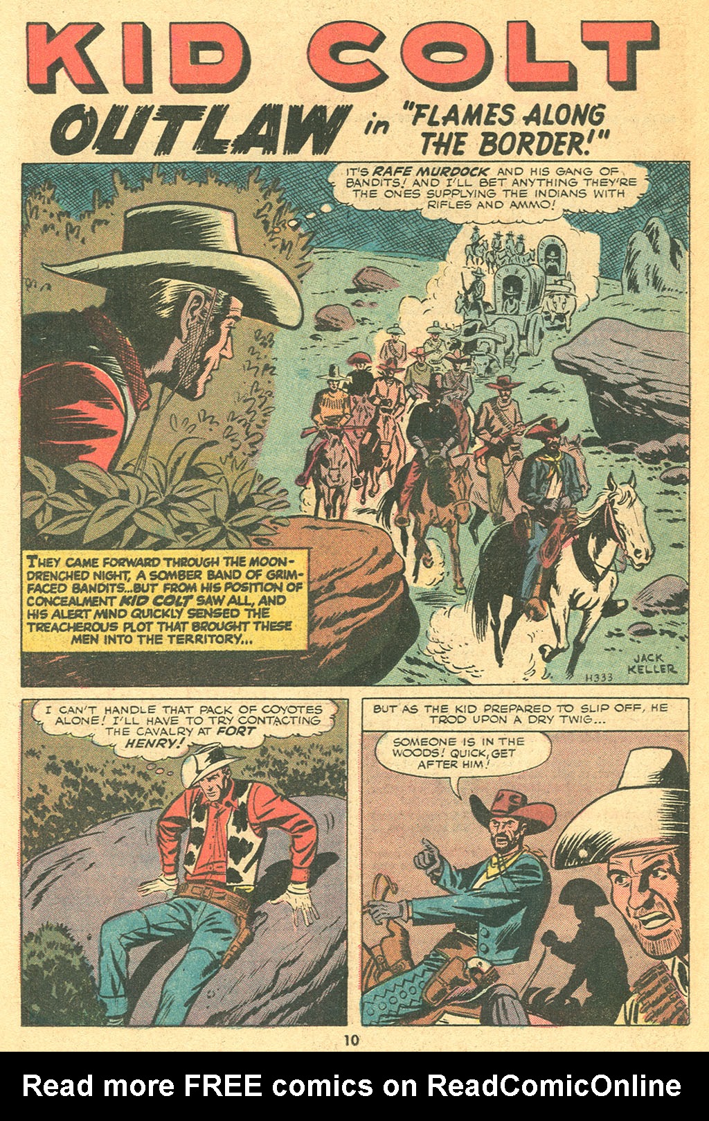 Read online Kid Colt Outlaw comic -  Issue #164 - 11