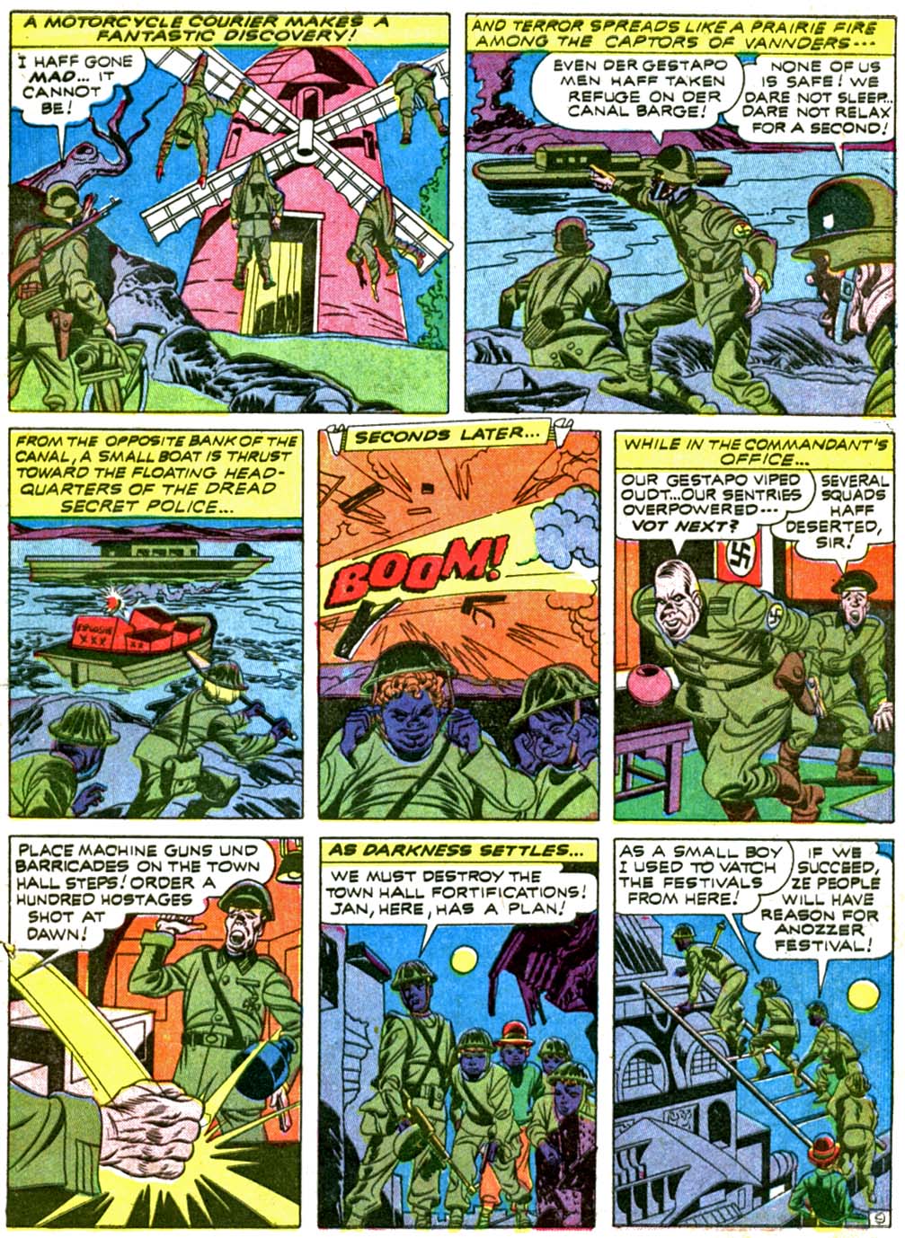 Read online Boy Commandos comic -  Issue #1 - 11