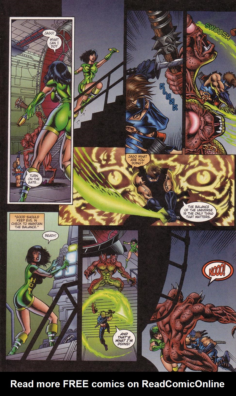 Read online Killer Instinct comic -  Issue #3 - 21