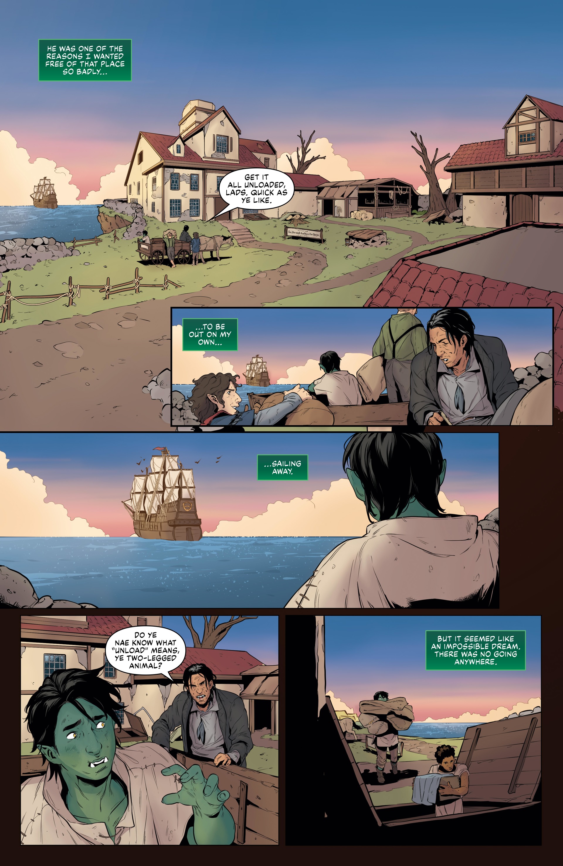 Read online Critical Role: The Mighty Nein Origins – Fjord Stone comic -  Issue # Full - 13