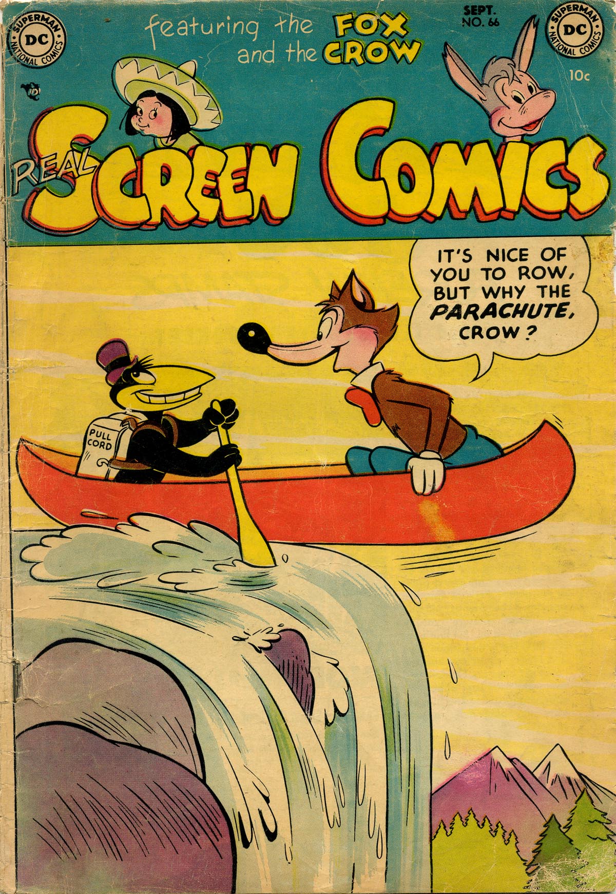 Read online Real Screen Comics comic -  Issue #66 - 1