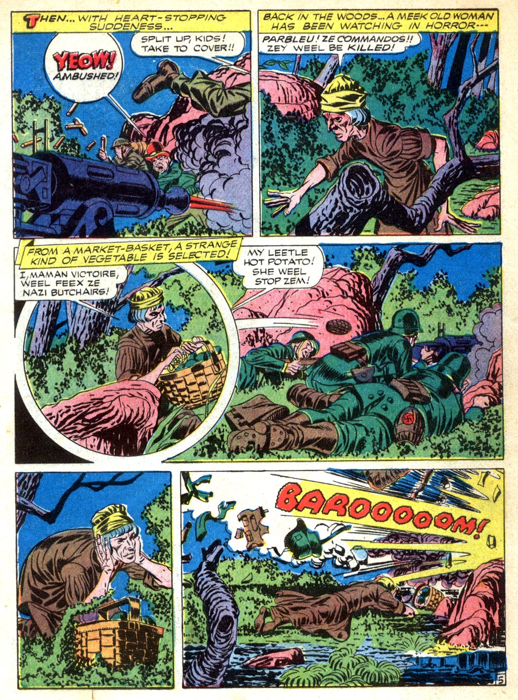 Read online Boy Commandos comic -  Issue #6 - 7