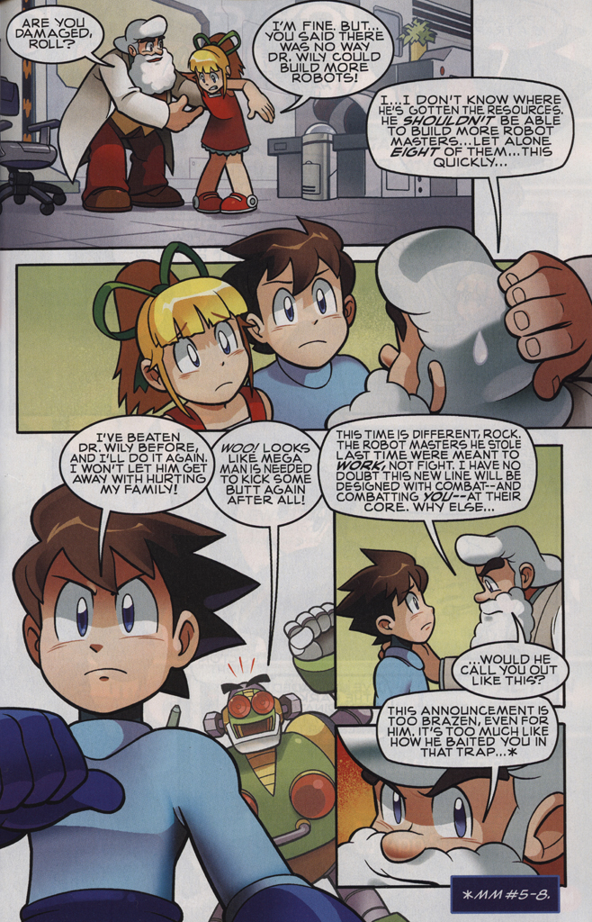 Read online Mega Man comic -  Issue #9 - 11