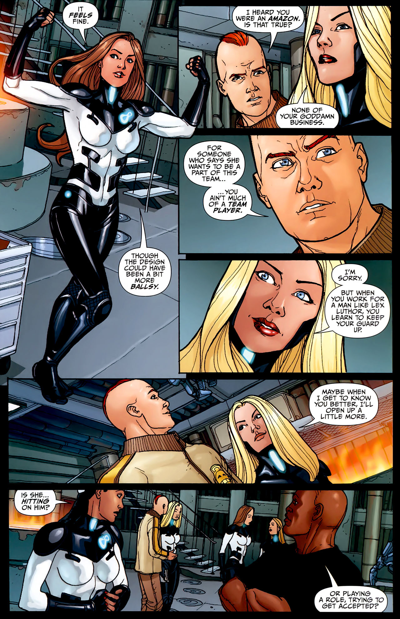 Read online Infinity Inc. (2007) comic -  Issue #8 - 17