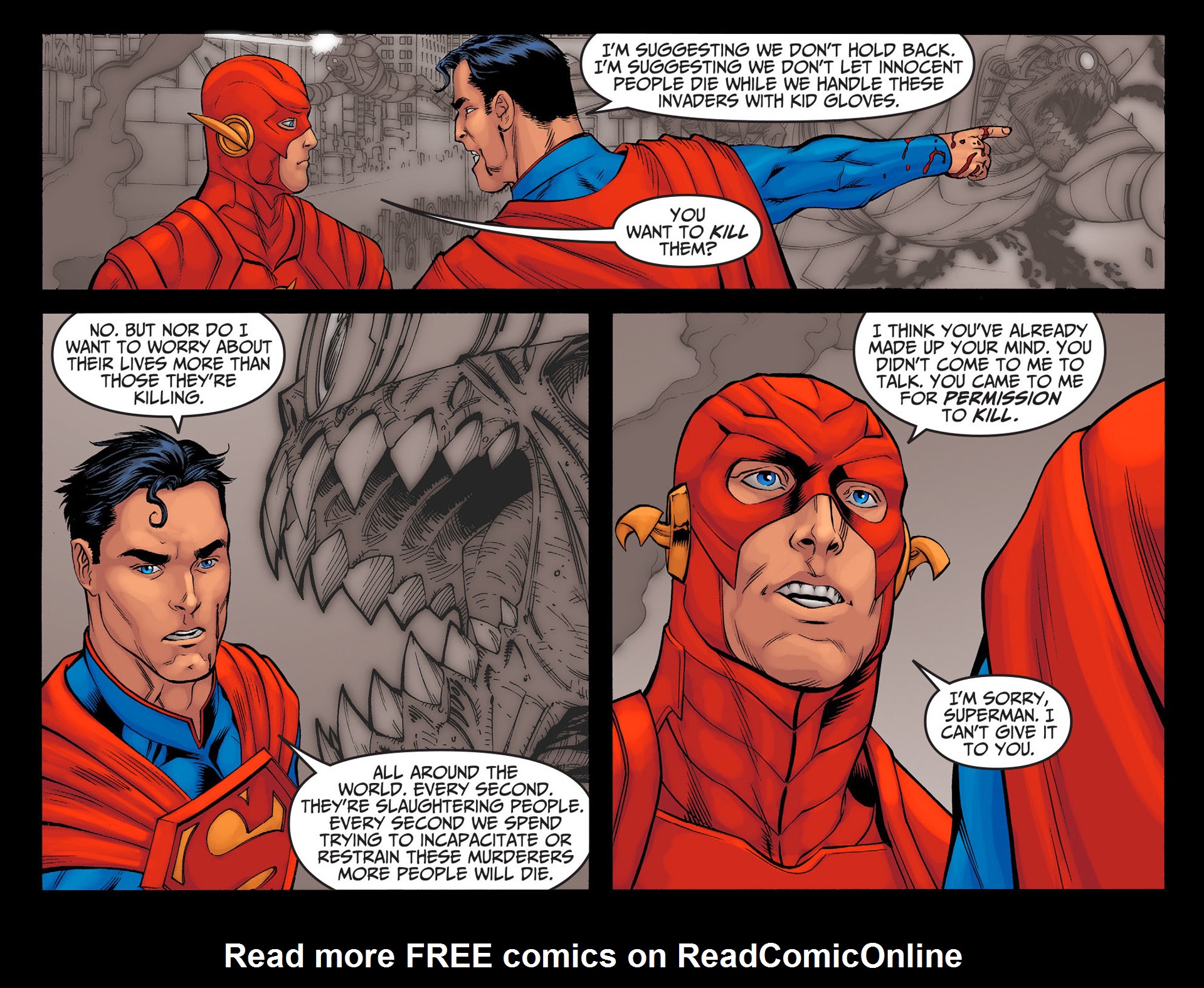 Read online Injustice: Gods Among Us [I] comic -  Issue #24 - 13