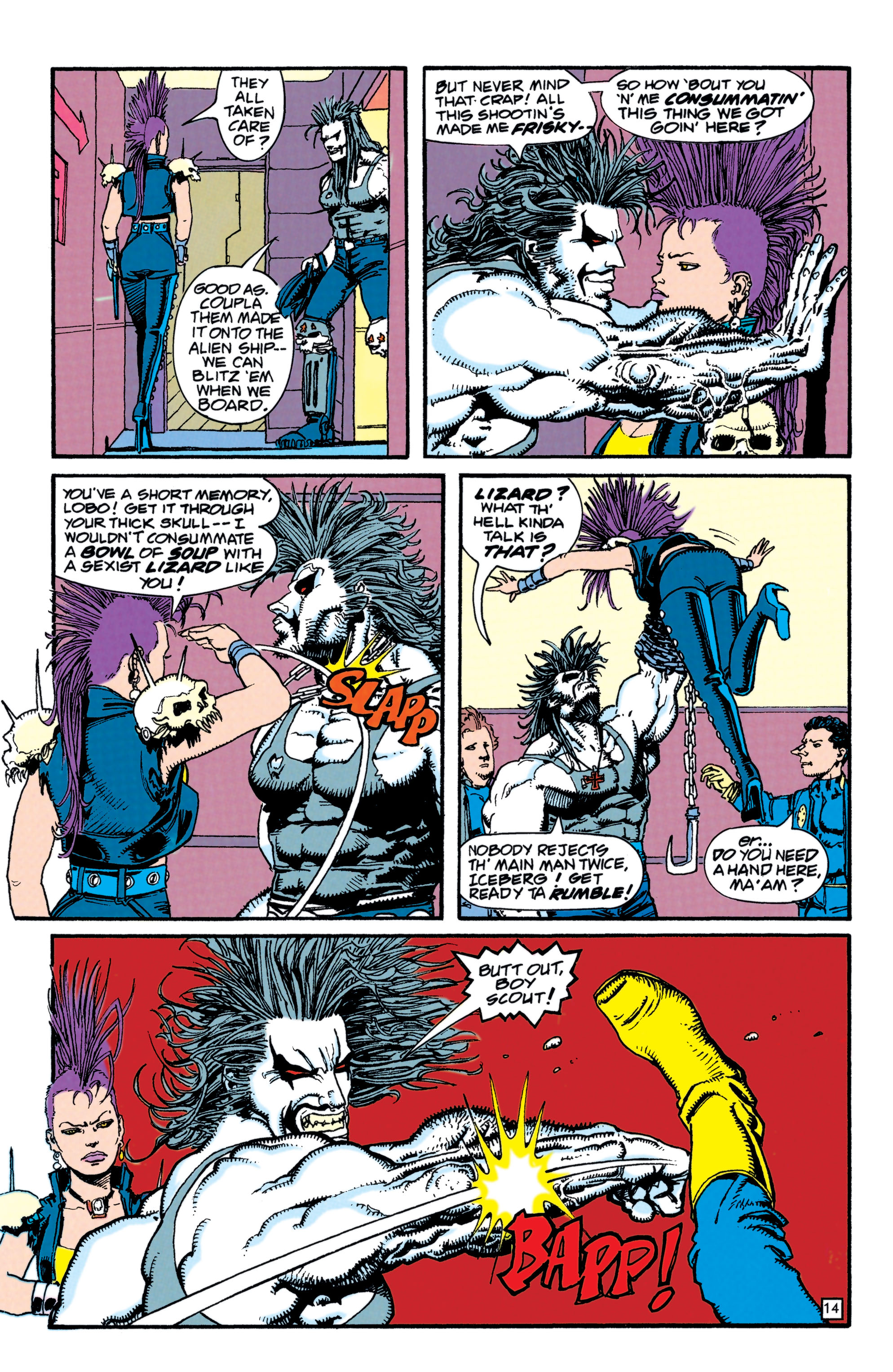 Read online Lobo (1993) comic -  Issue # _Annual 1 - Bloodlines - 15