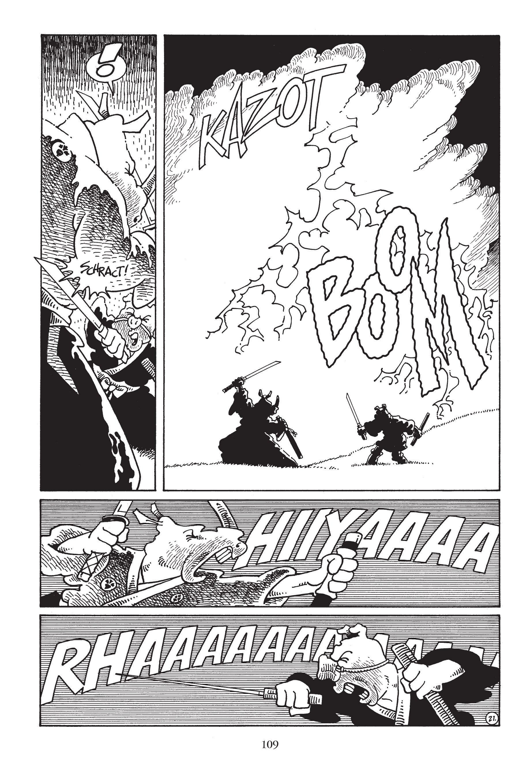 Read online Usagi Yojimbo (1987) comic -  Issue # _TPB 4 - 108