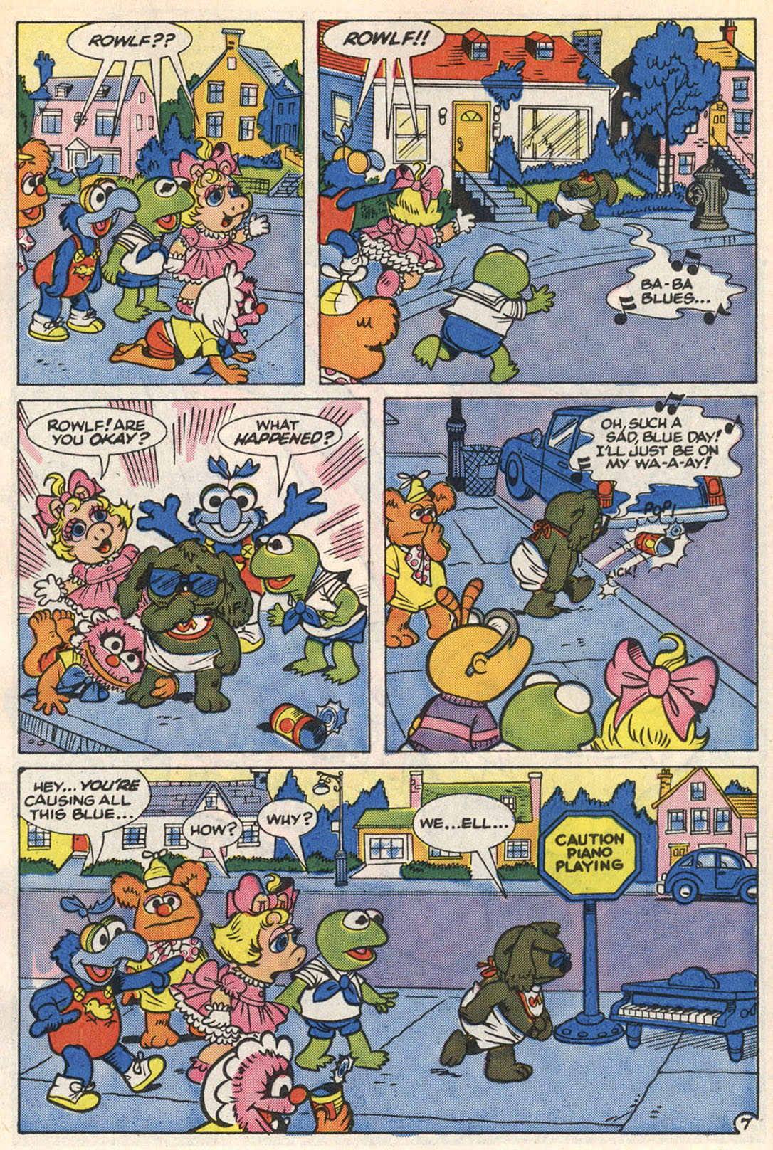 Read online Muppet Babies comic -  Issue #24 - 26