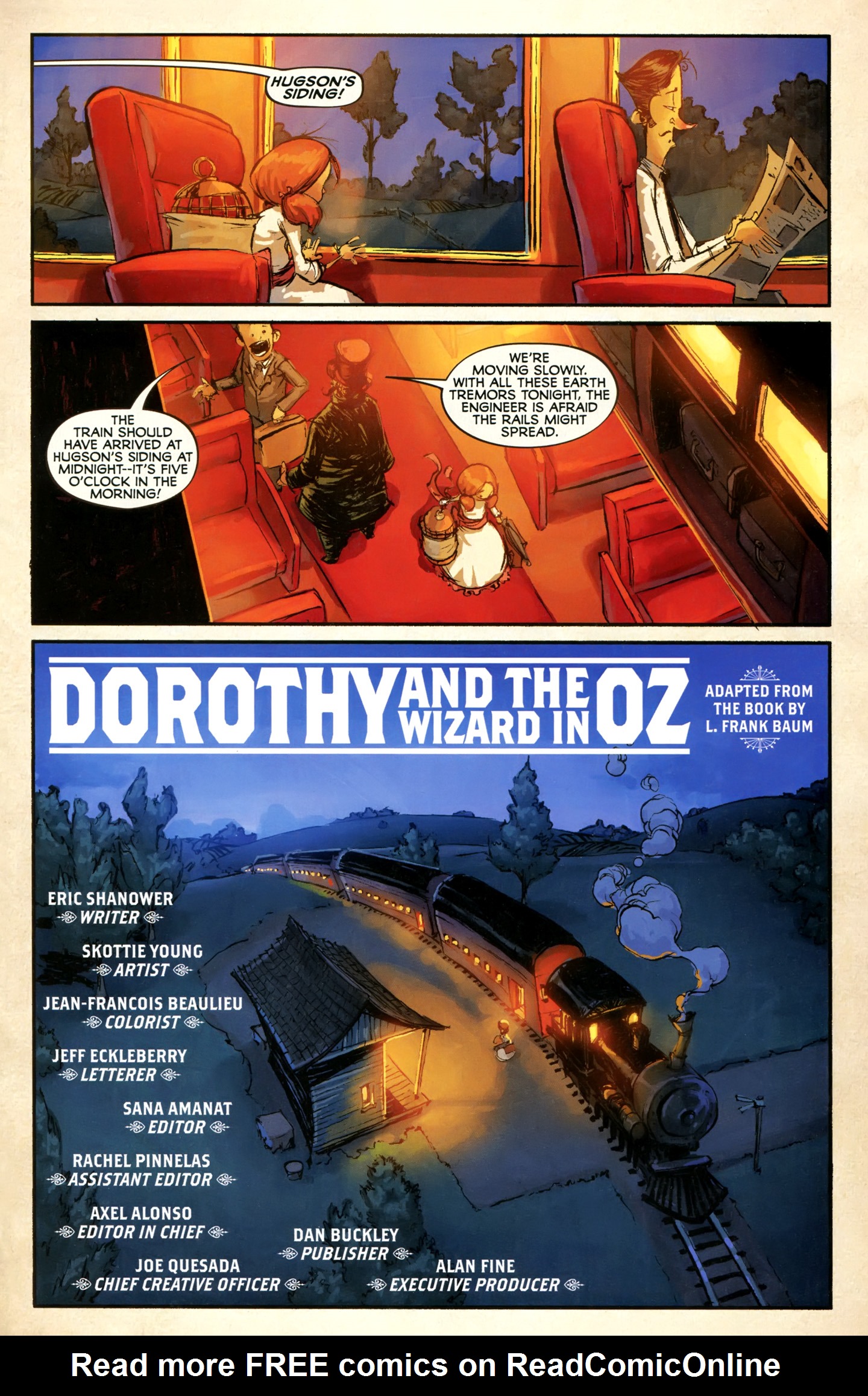 Read online Dorothy & The Wizard in Oz comic -  Issue #1 - 4