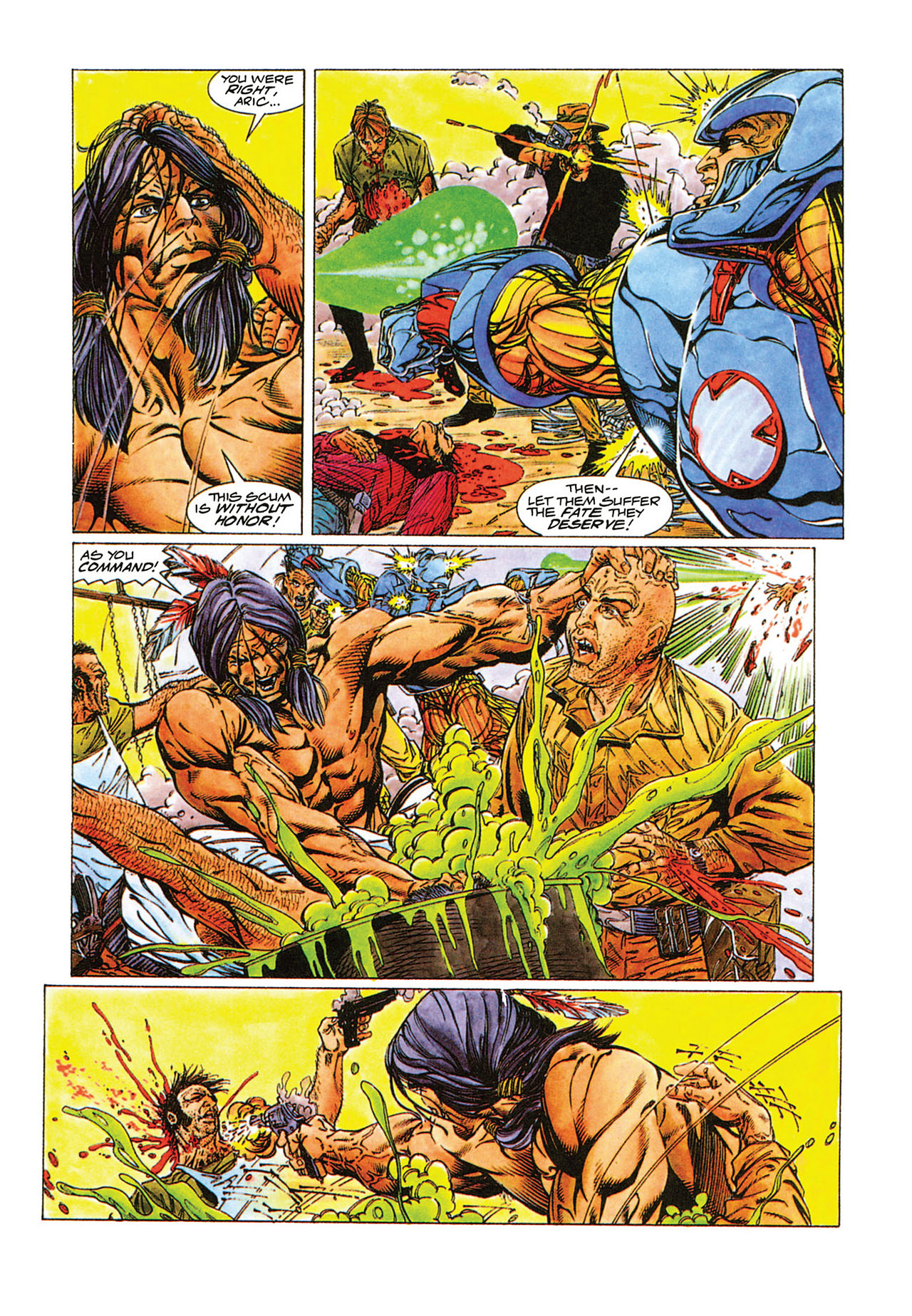 Read online X-O Manowar (1992) comic -  Issue #14 - 19