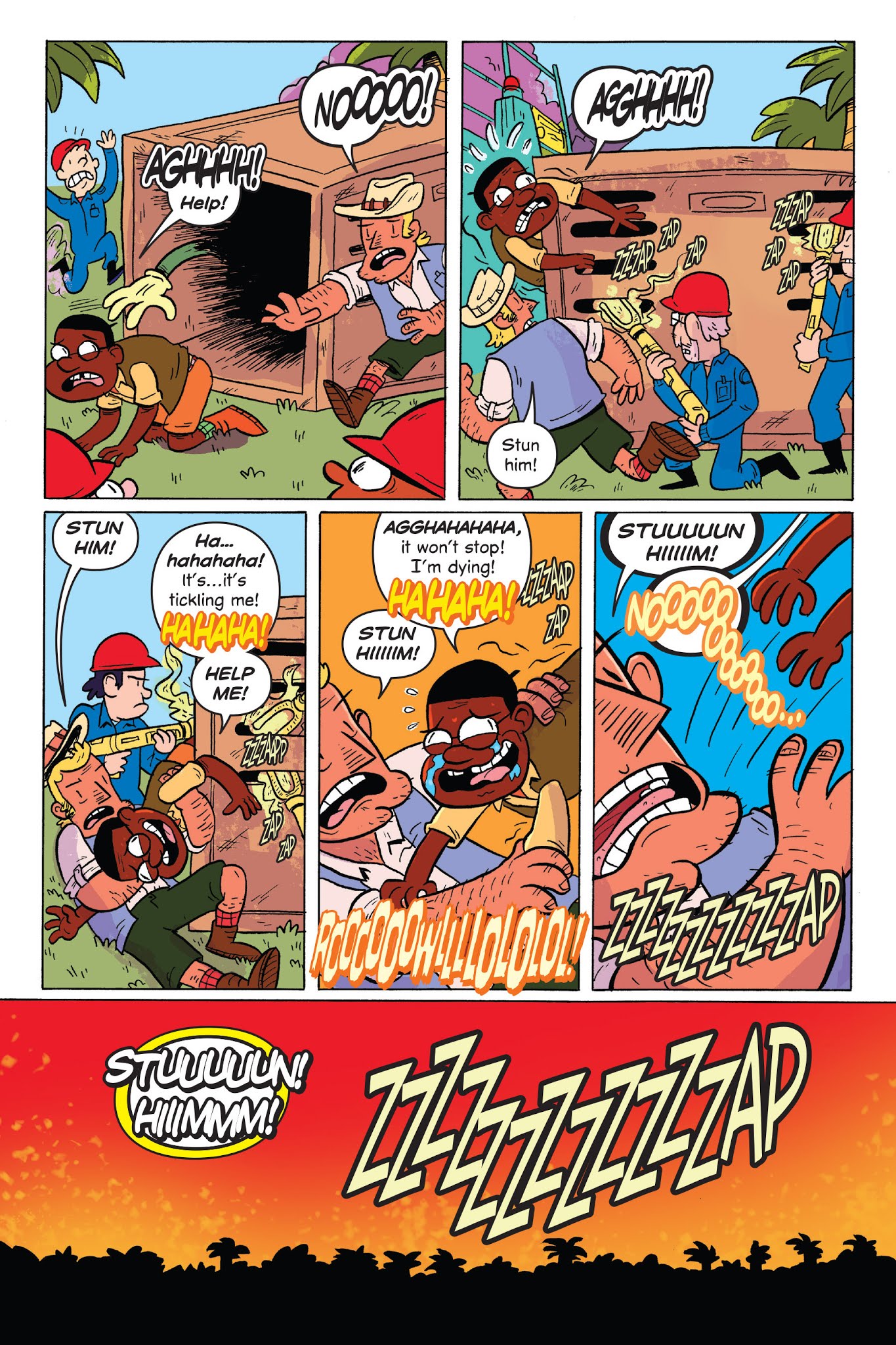 Read online Uncle Grandpa in Uncle Grandpaland comic -  Issue # TPB - 7