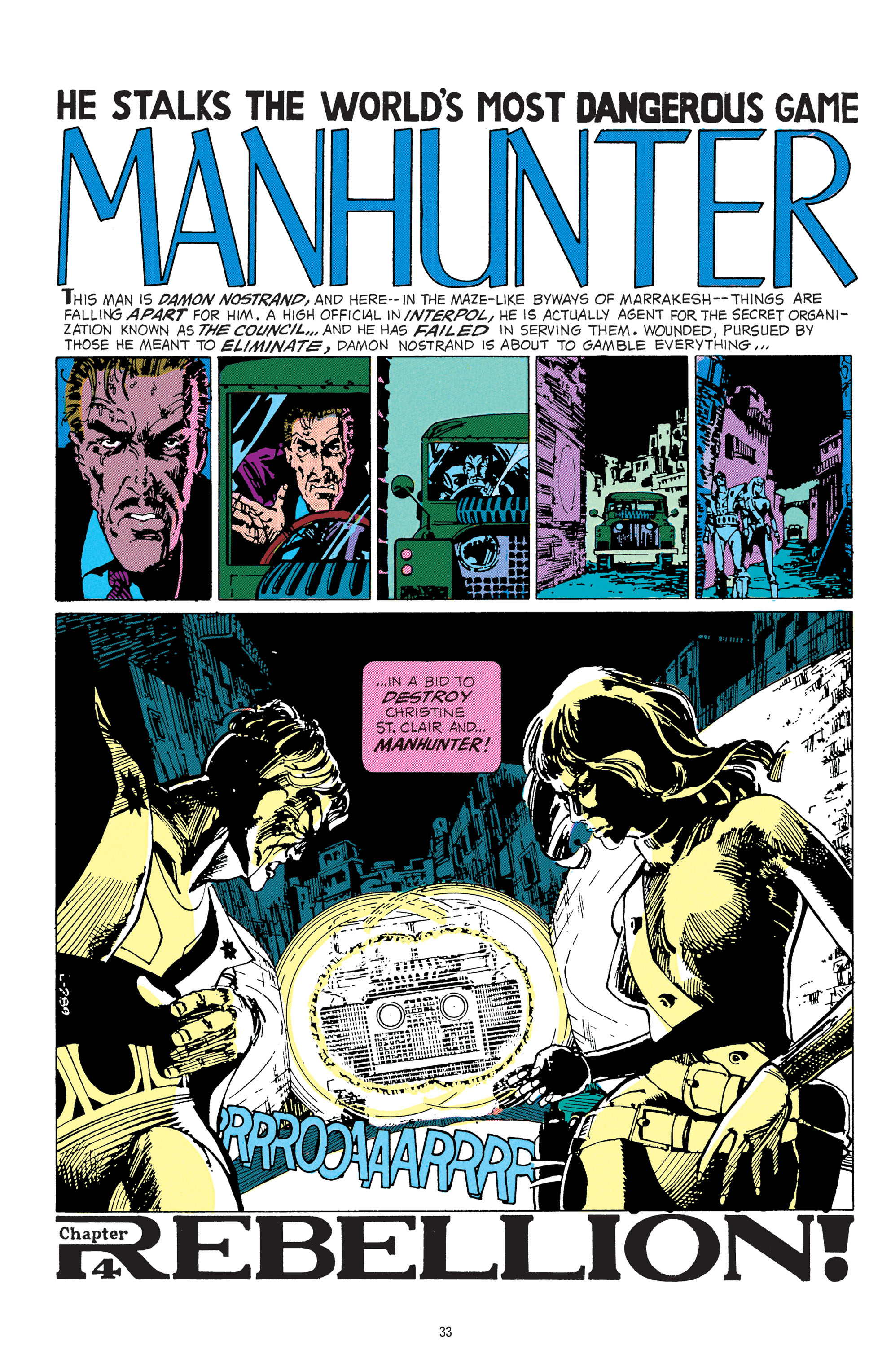 Read online Manhunter by Archie Goodwin and Walter Simonson Deluxe Edition comic -  Issue # TPB - 33