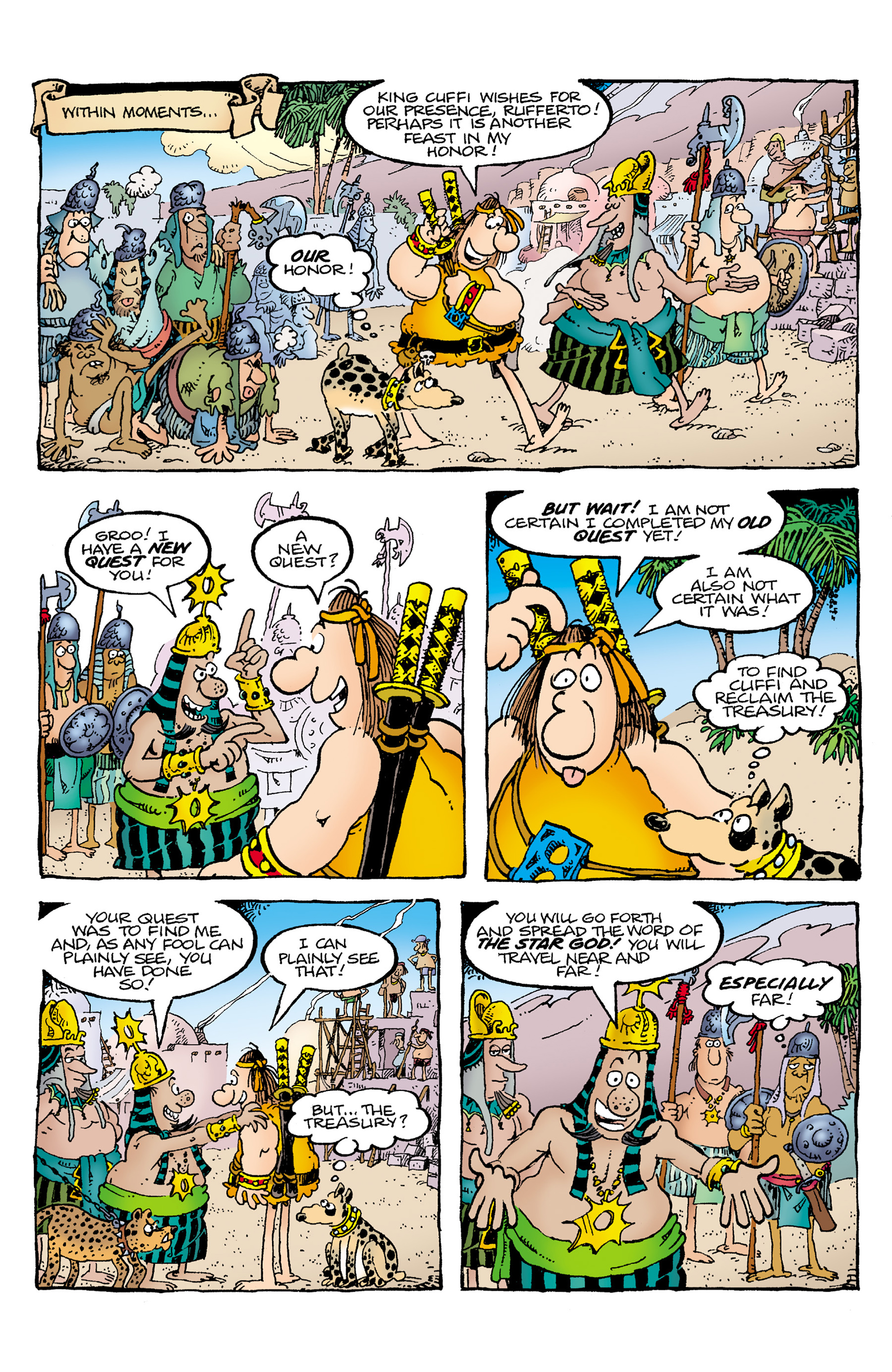 Read online Groo: Fray of the Gods comic -  Issue #3 - 9