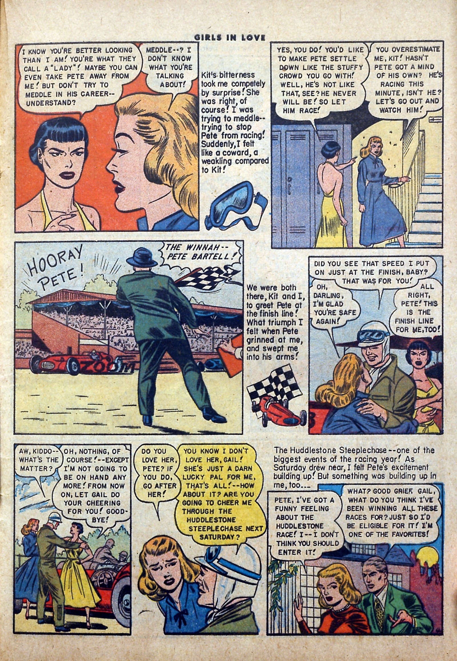 Read online Girls in Love (1955) comic -  Issue #54 - 21