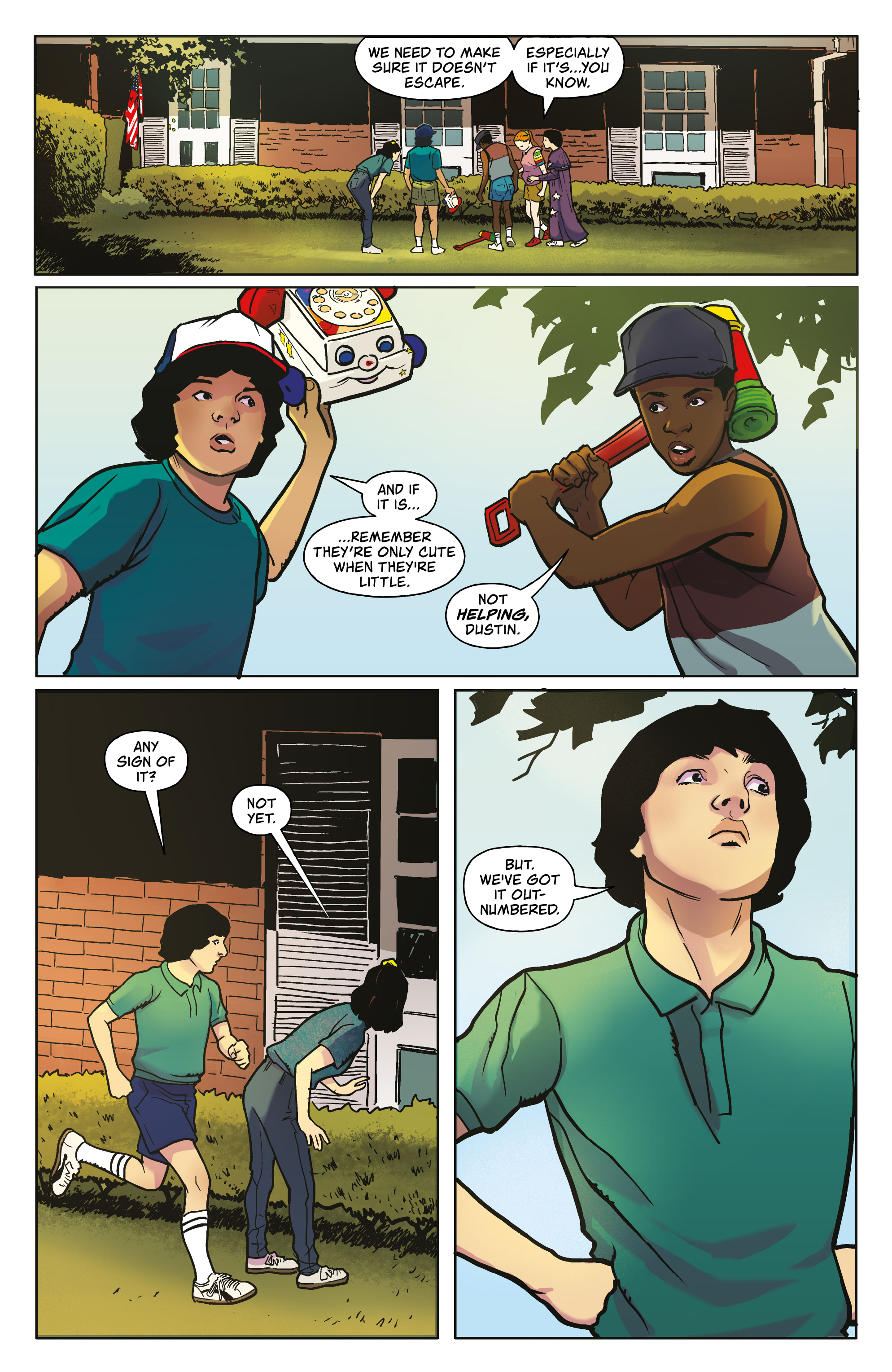 Read online Stranger Things and Dungeons & Dragons comic -  Issue #3 - 17