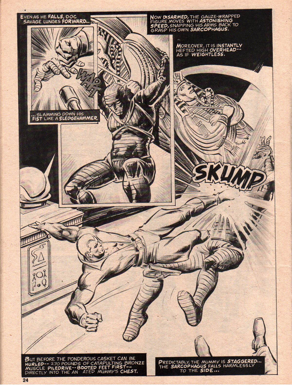 Read online Doc Savage (1975) comic -  Issue #6 - 24
