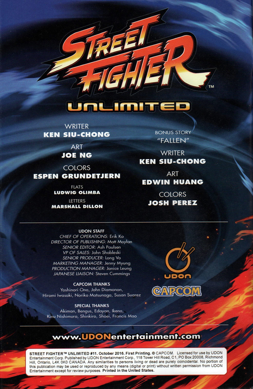 Read online Street Fighter Unlimited comic -  Issue #11 - 4