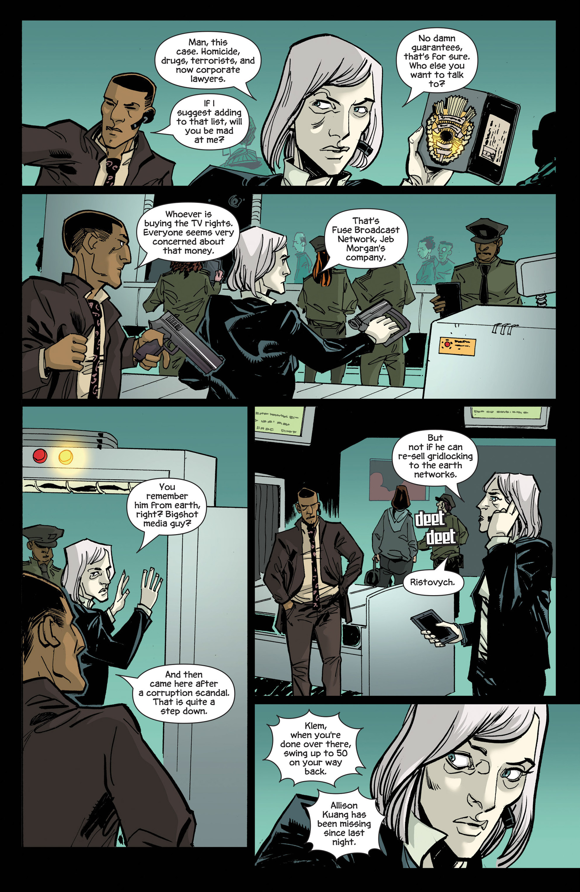 Read online The Fuse comic -  Issue #10 - 13