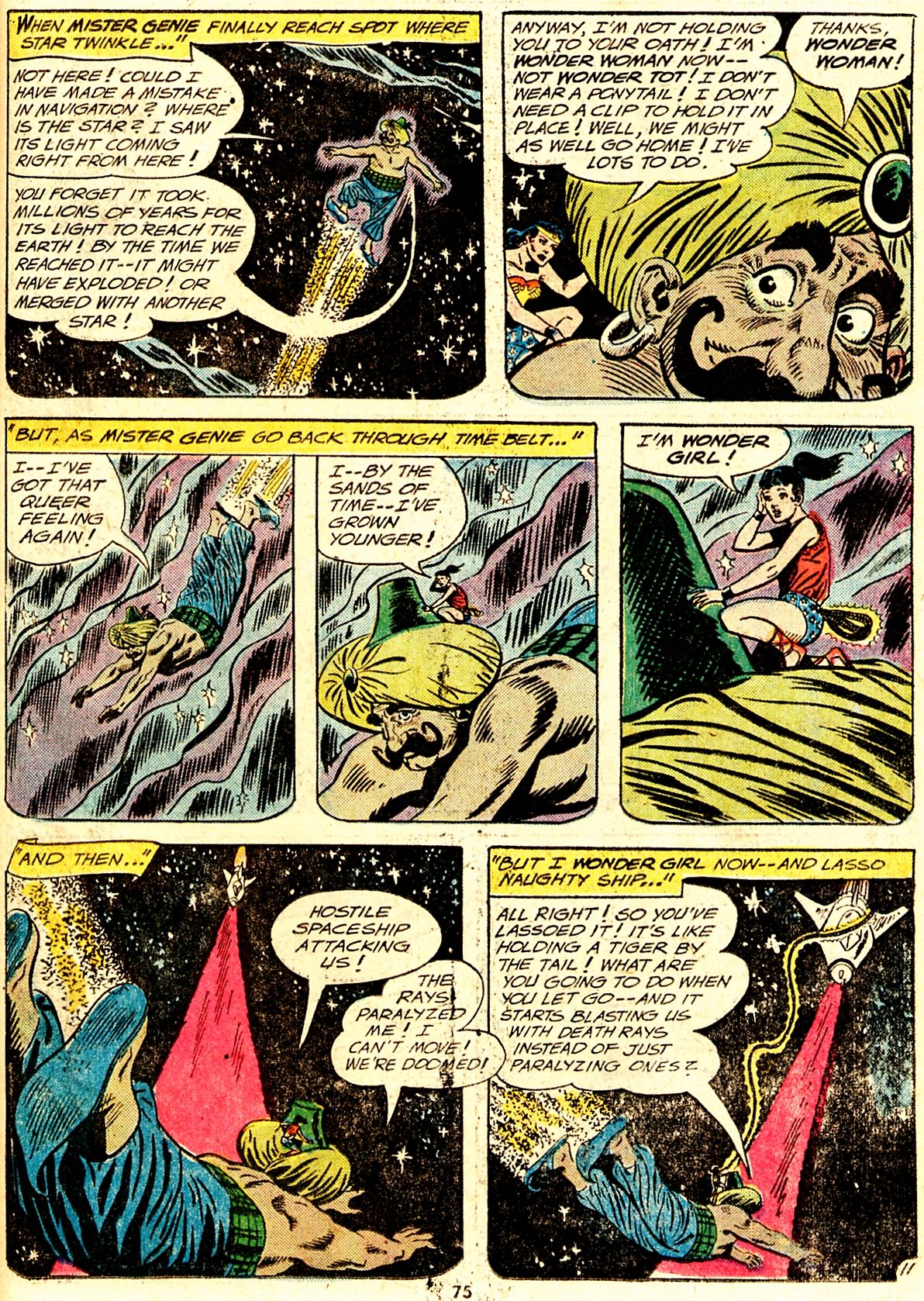 Read online Wonder Woman (1942) comic -  Issue #211 - 64