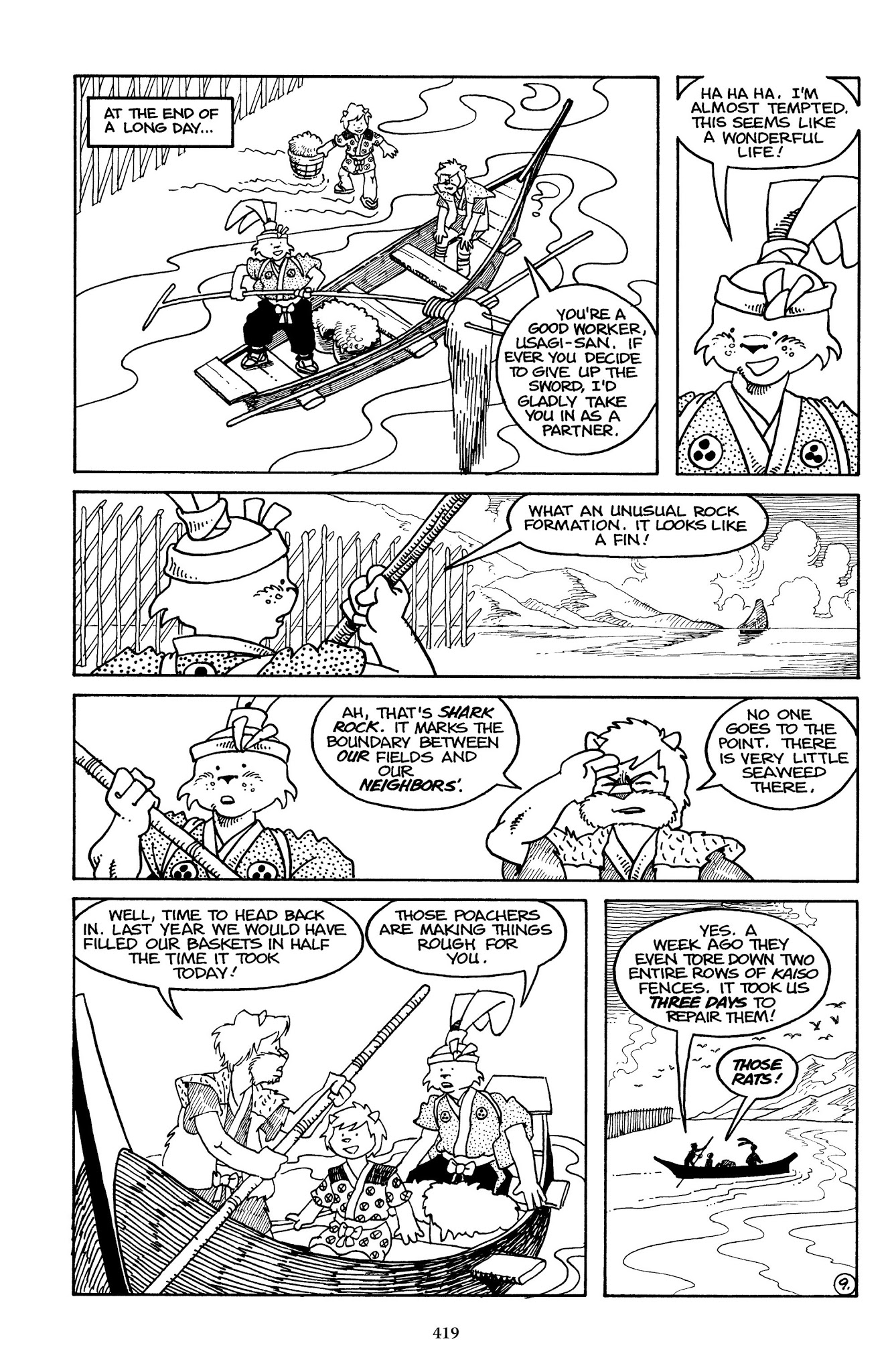 Read online The Usagi Yojimbo Saga comic -  Issue # TPB 1 - 409