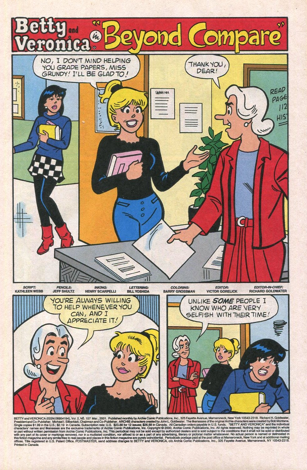 Read online Betty and Veronica (1987) comic -  Issue #157 - 3