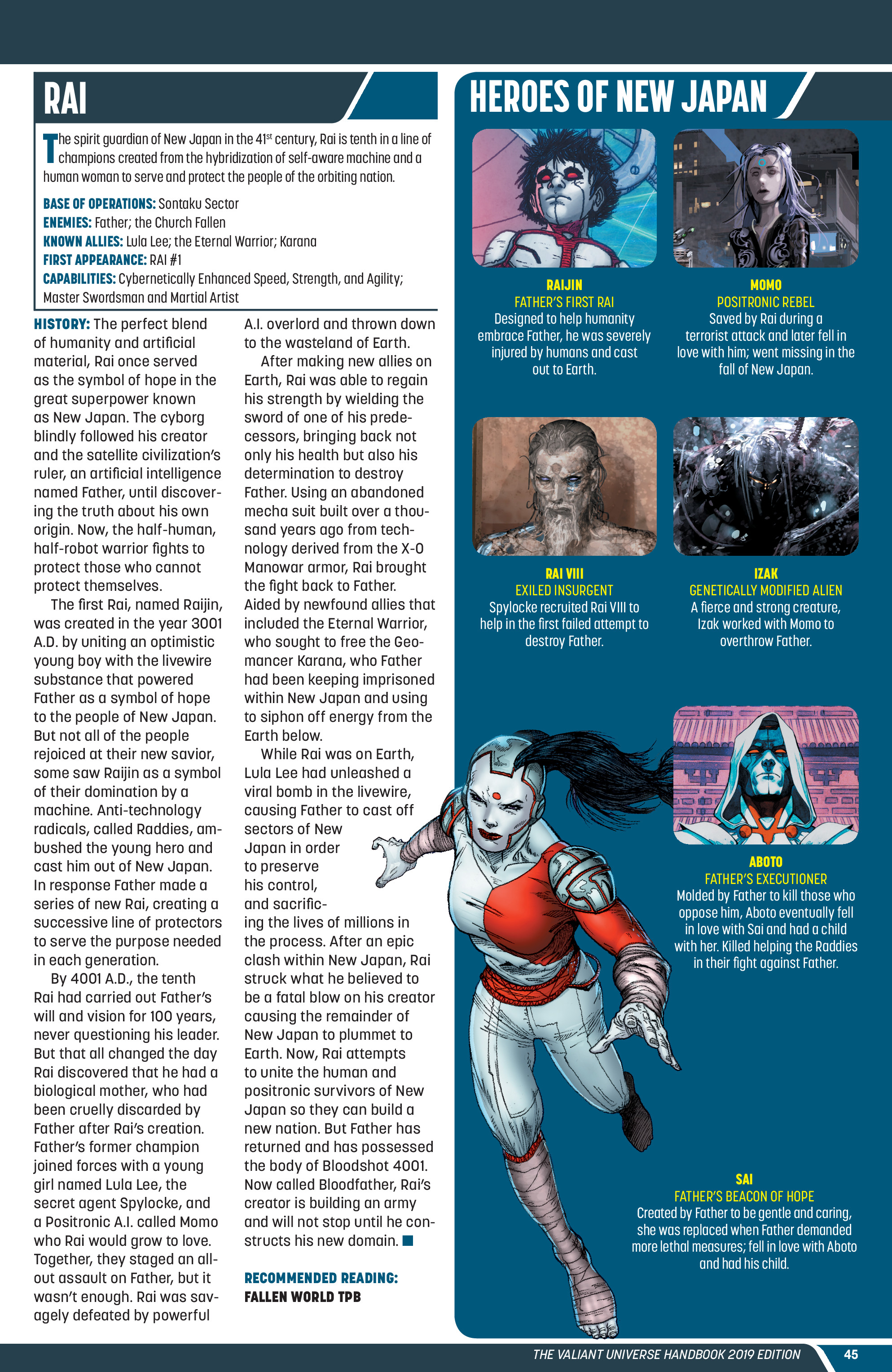 Read online Valiant Universe Handbook 2019 Edition comic -  Issue # Full - 46