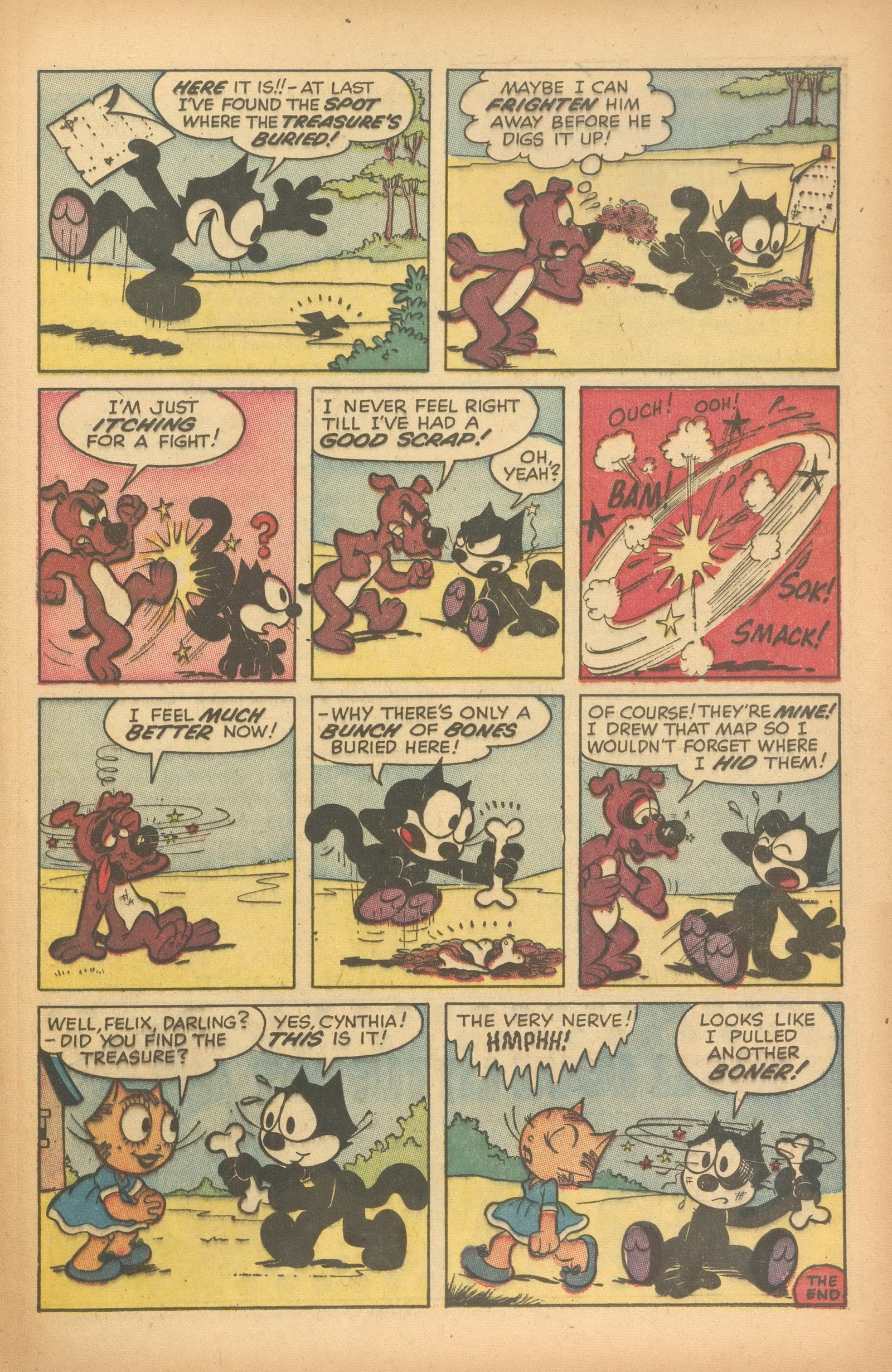 Read online Felix the Cat (1955) comic -  Issue #71 - 25