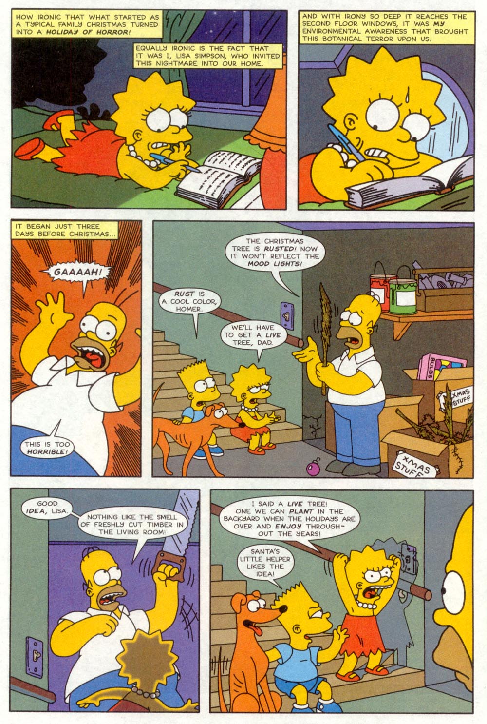 Read online Treehouse of Horror comic -  Issue #4 - 3