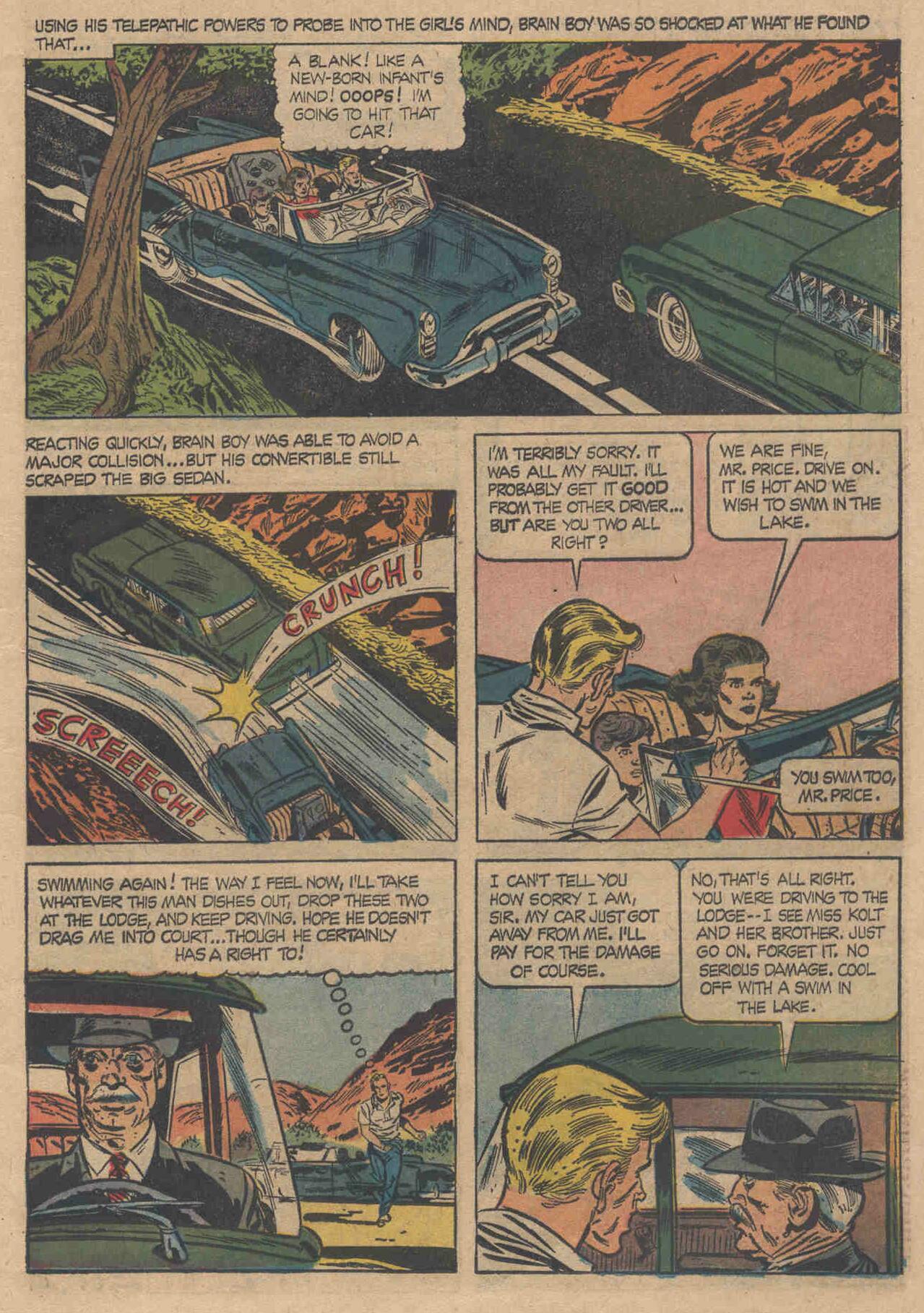 Read online Brain Boy (1962) comic -  Issue #6 - 7