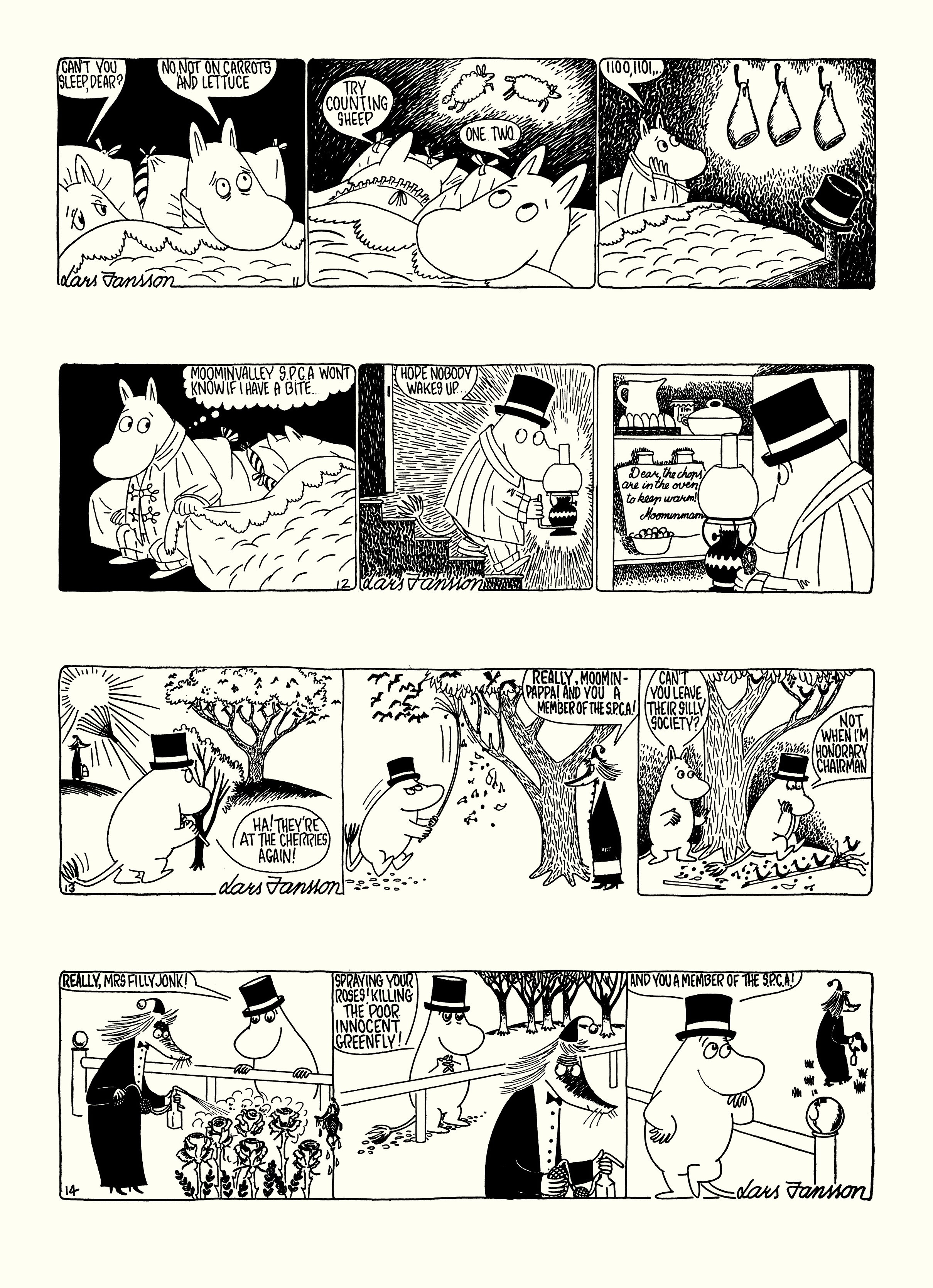 Read online Moomin: The Complete Lars Jansson Comic Strip comic -  Issue # TPB 6 - 71