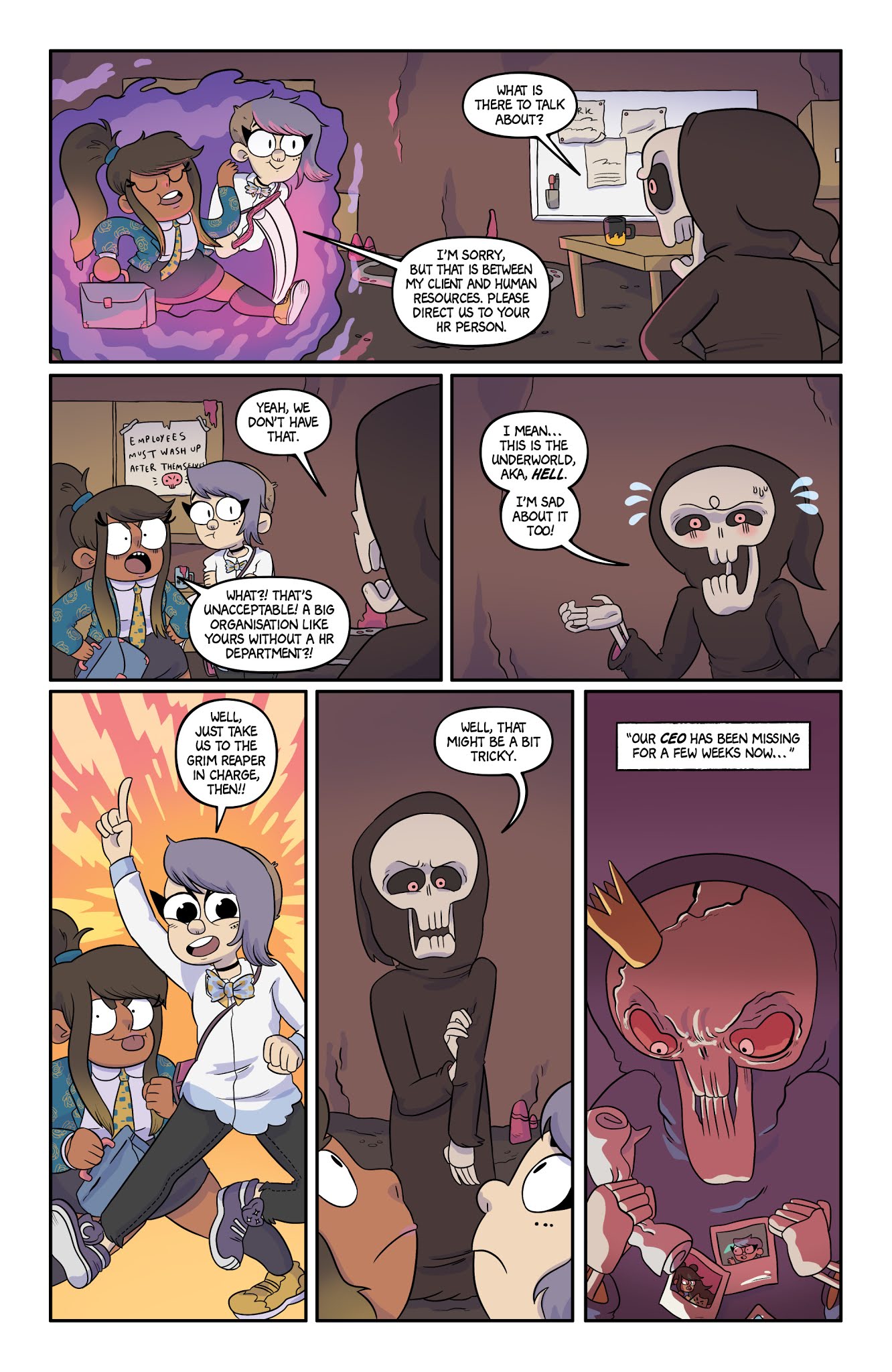 Read online Kim Reaper: Vampire Island comic -  Issue #3 - 12