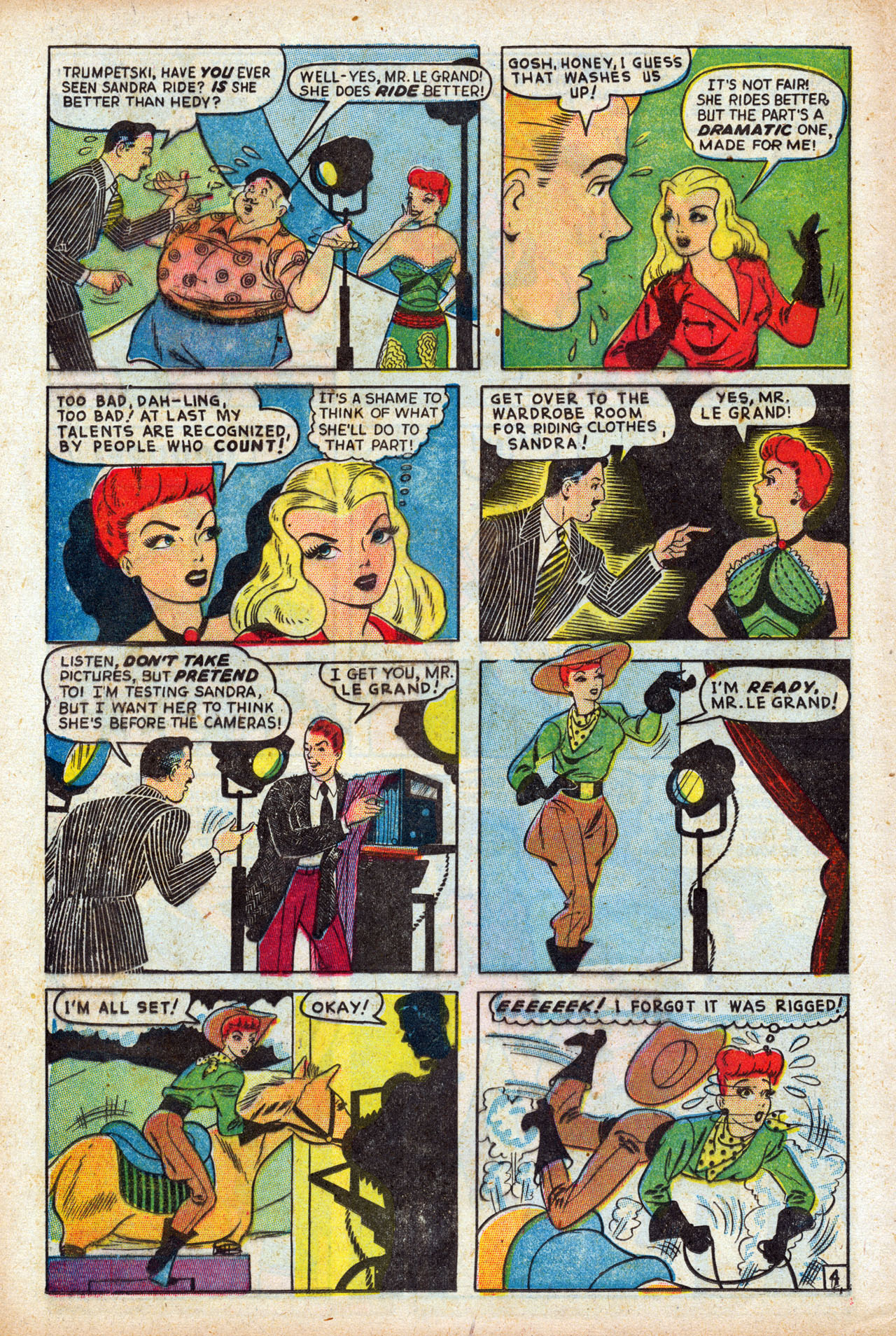 Read online Comedy Comics (1948) comic -  Issue #3 - 27