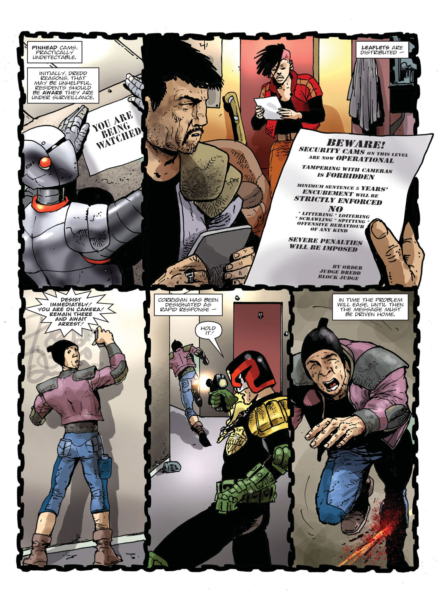 Read online Judge Dredd Megazine (Vol. 5) comic -  Issue #396 - 76
