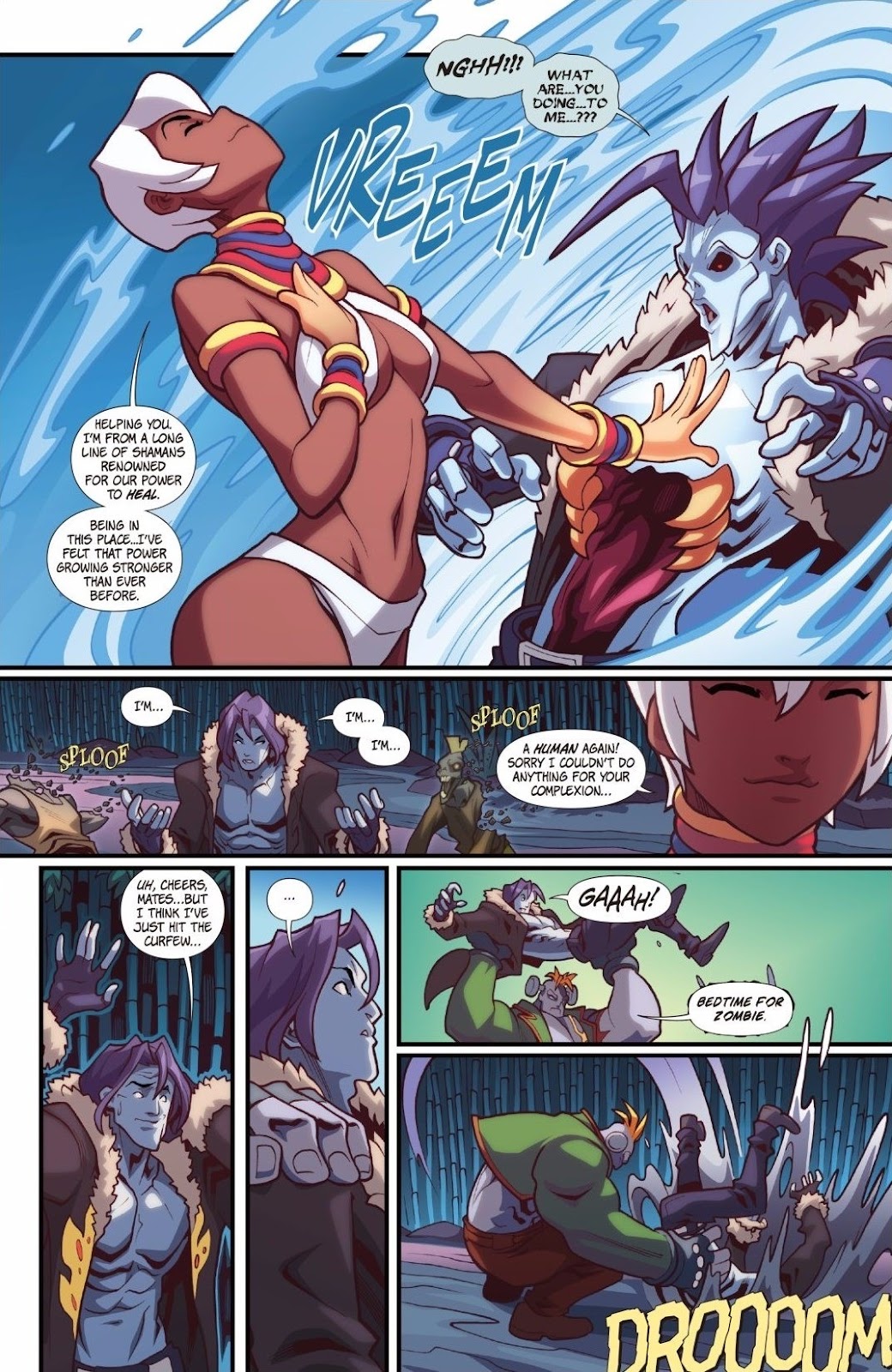 Street Fighter VS Darkstalkers issue 4 - Page 12
