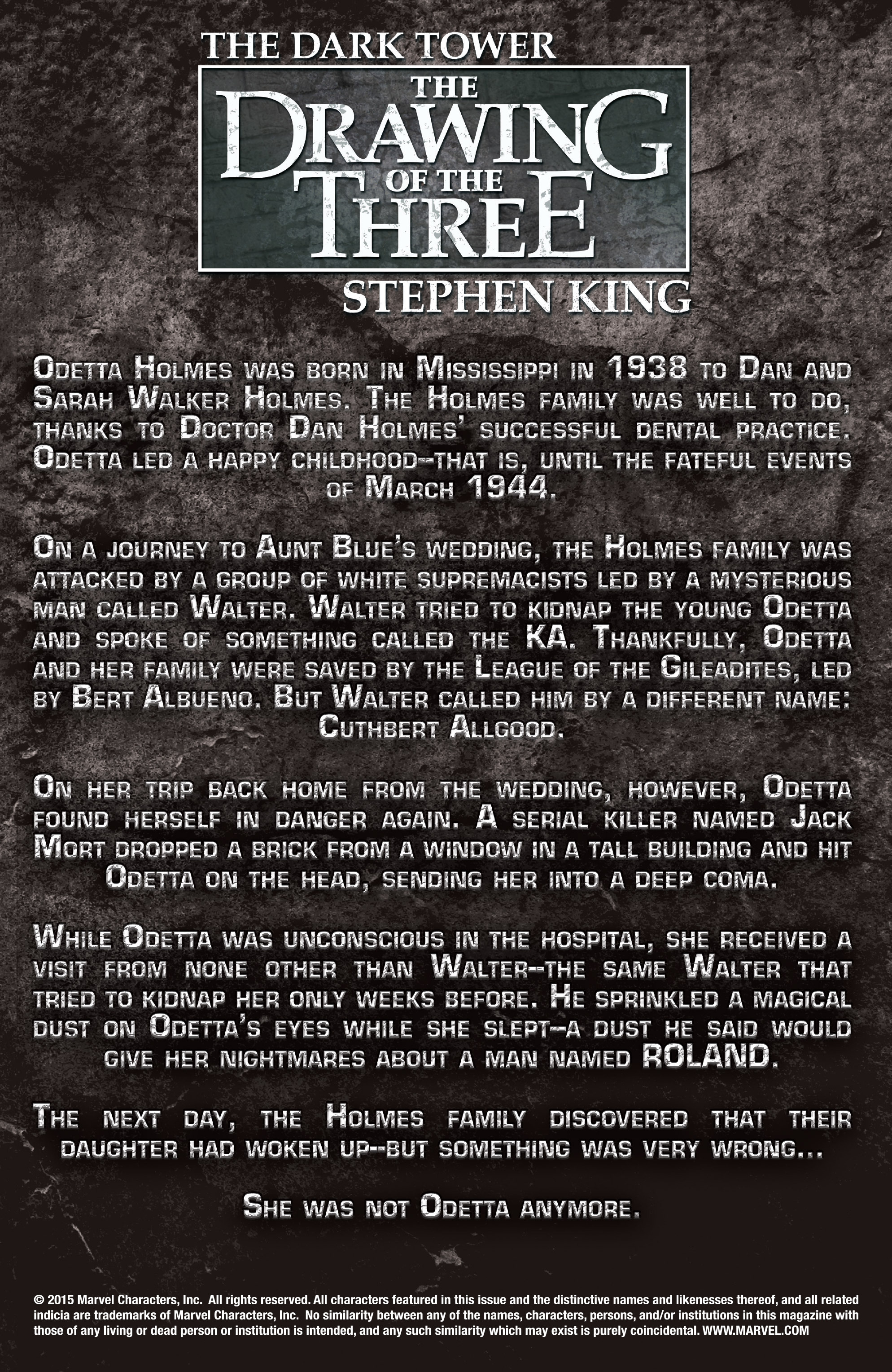 Read online Dark Tower: The Drawing of the Three - Lady of Shadows comic -  Issue #3 - 2