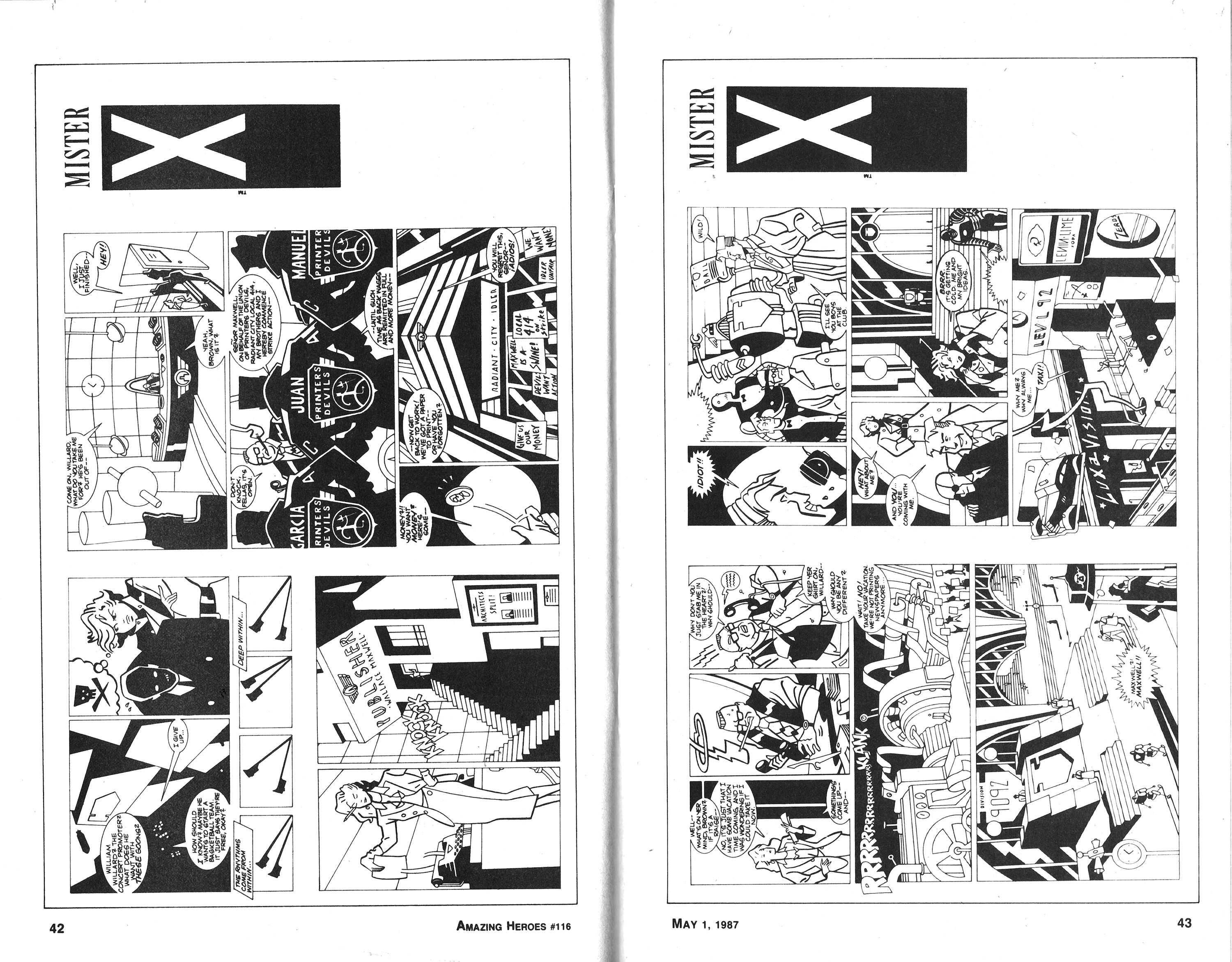 Read online Amazing Heroes comic -  Issue #116 - 22
