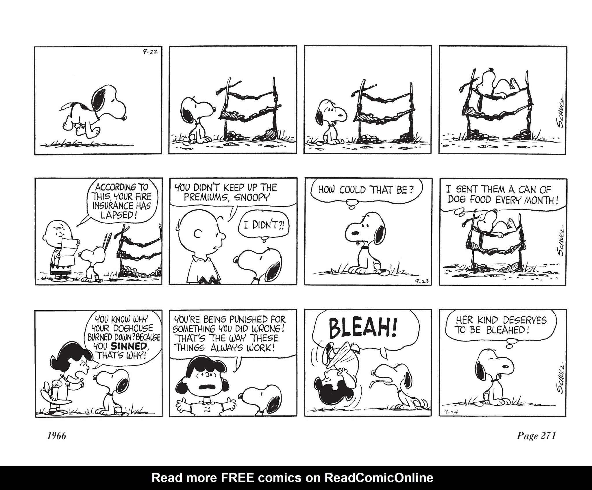Read online The Complete Peanuts comic -  Issue # TPB 8 - 283