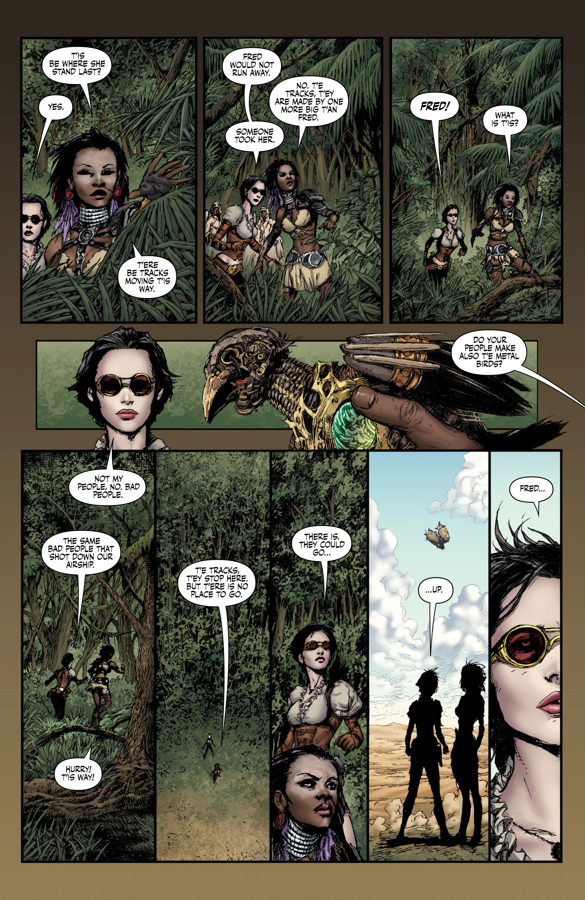 Read online Lady Mechanika: The Tablet of Destinies comic -  Issue #5 - 19