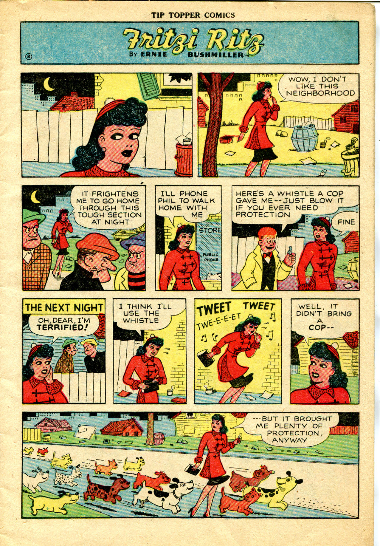 Read online Tip Topper Comics comic -  Issue #15 - 5