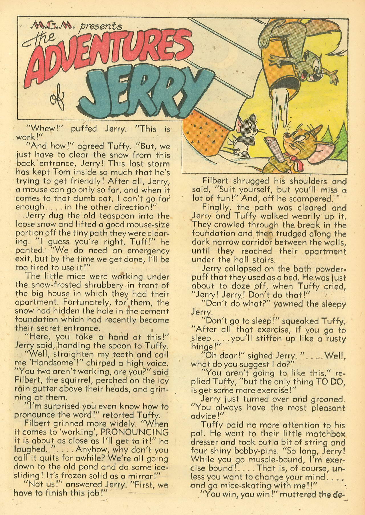 Read online Tom & Jerry Comics comic -  Issue #77 - 21