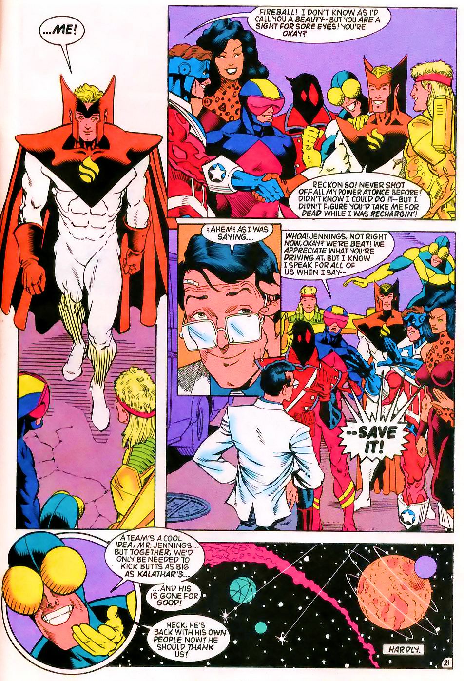 Read online The Crusaders comic -  Issue #3 - 22