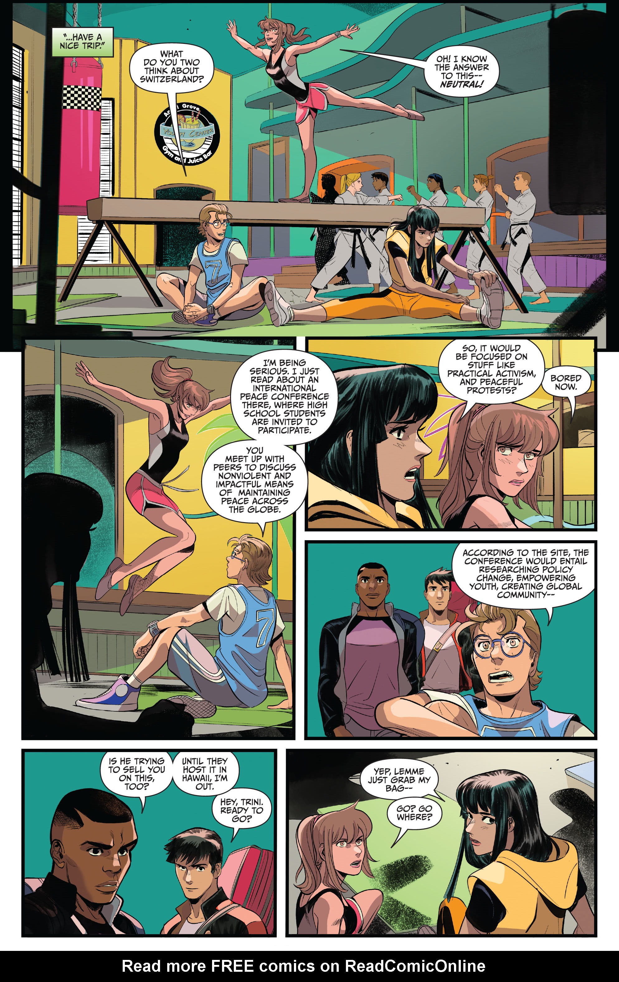 Read online Saban's Go Go Power Rangers comic -  Issue #29 - 14